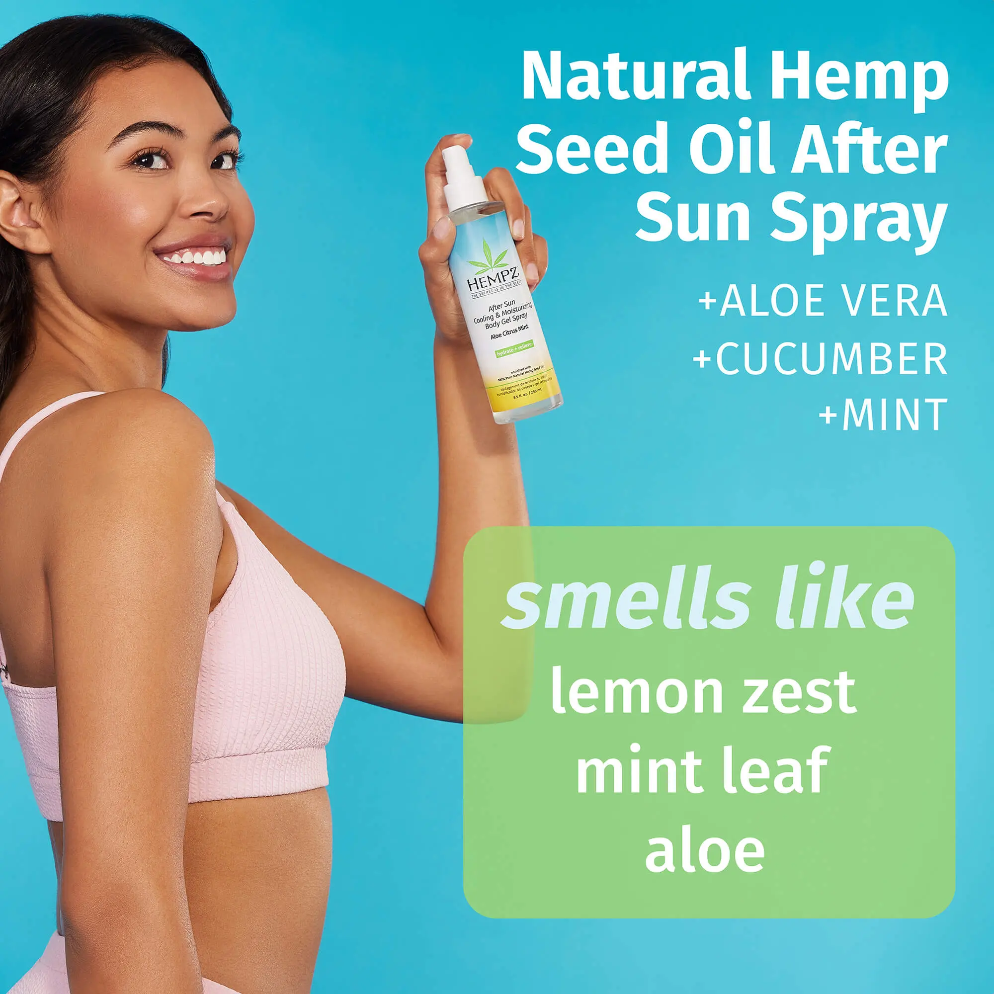 After Sun Cooling & Moisturizing Body Gel Spray - Image 2
