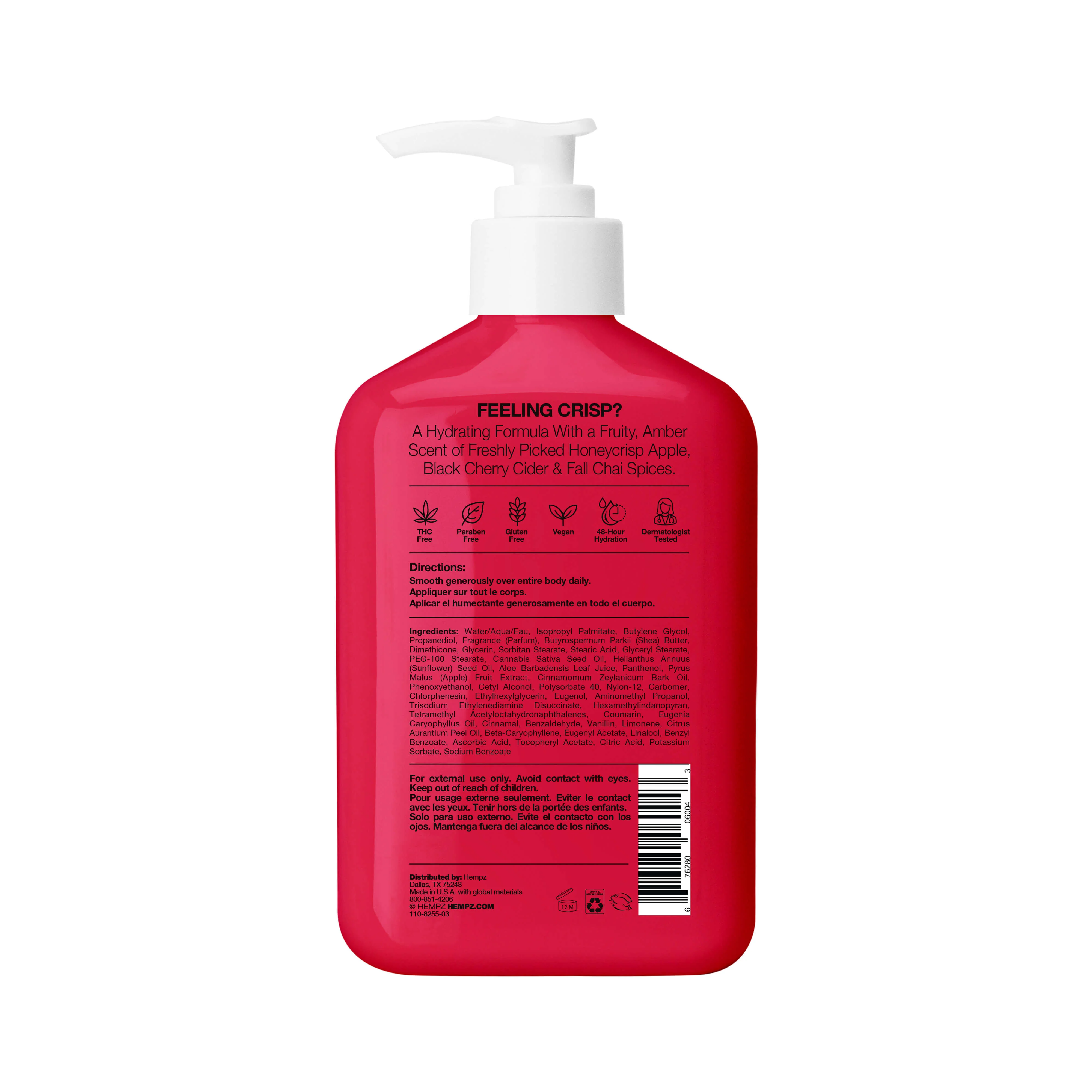 Honeycrisp Apple & Cherry Chai Moisturizing Body Lotion - Image 3