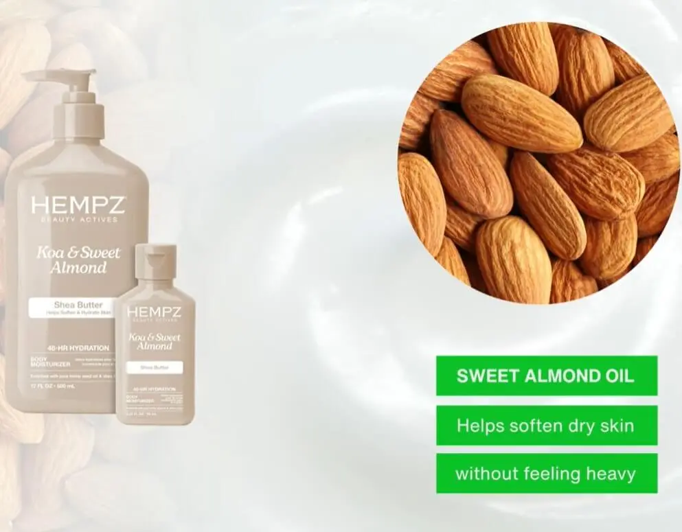 Beauty Actives Koa & Sweet Almond Moisturizing Body Lotion with Shea Butter - Image 9