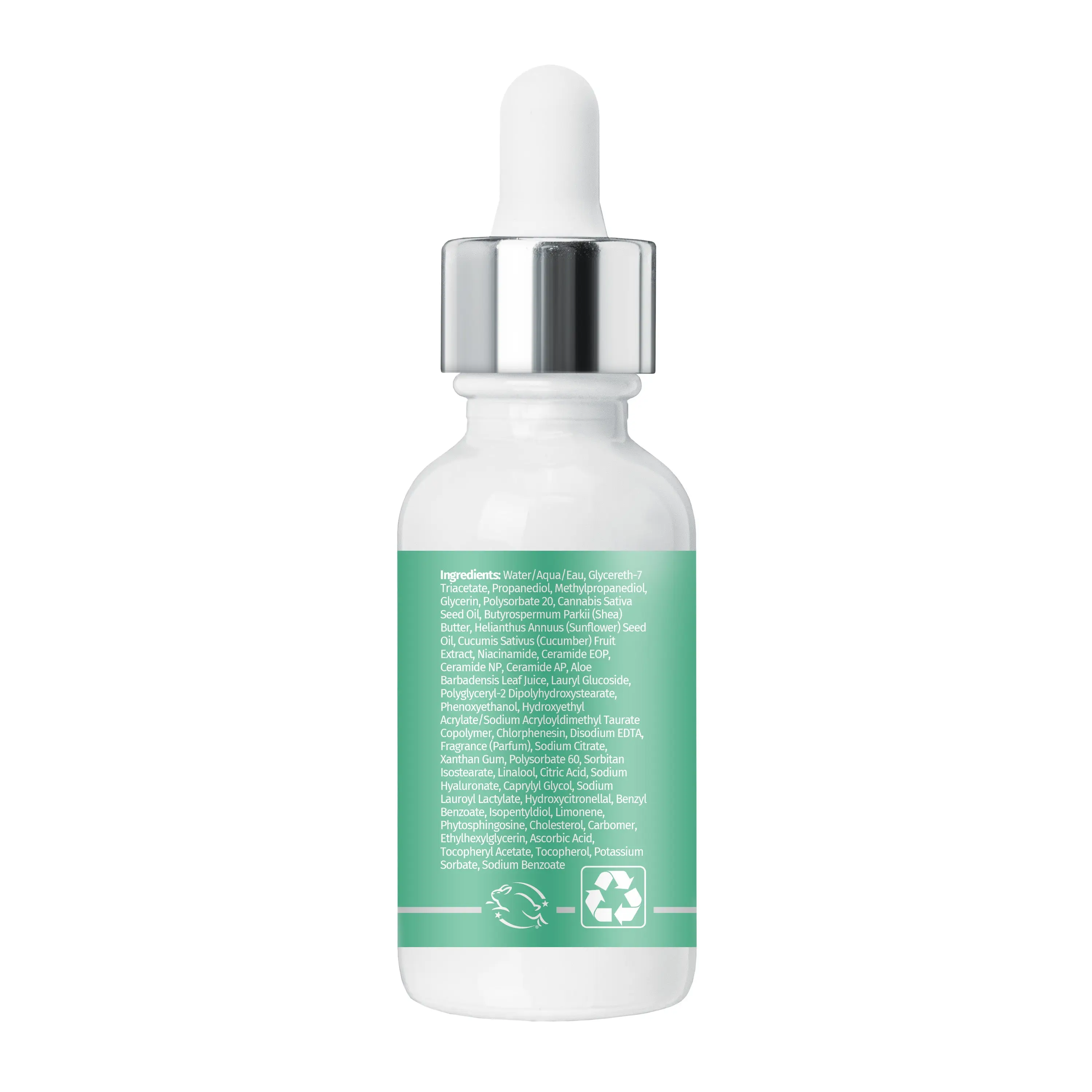 Beauty Actives Cucumber & Aloe Smoothing Day Facial Serum with Ceramides + B3 - Image 9