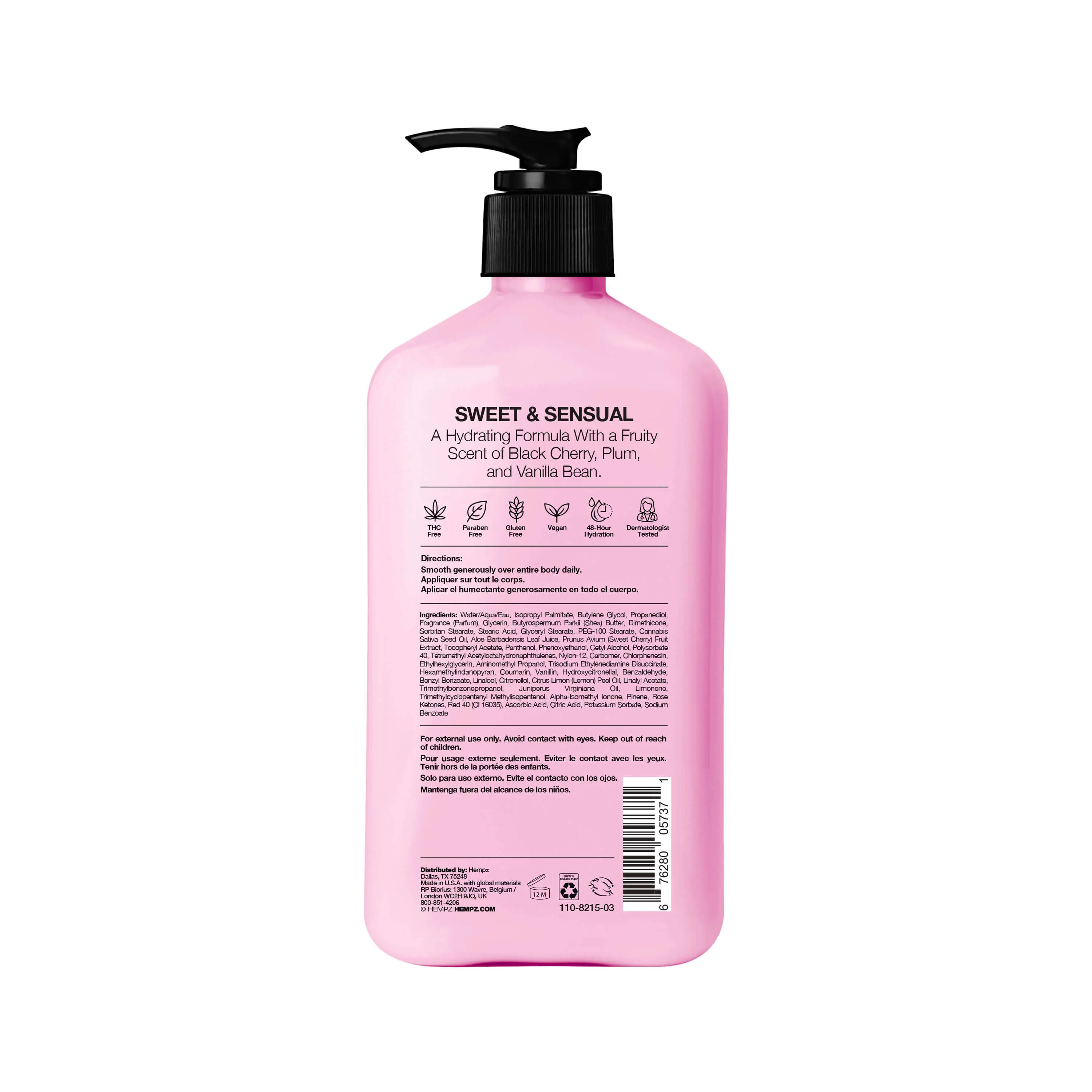 Dark Red Cherries Moisturizing Body Lotion - Image 10