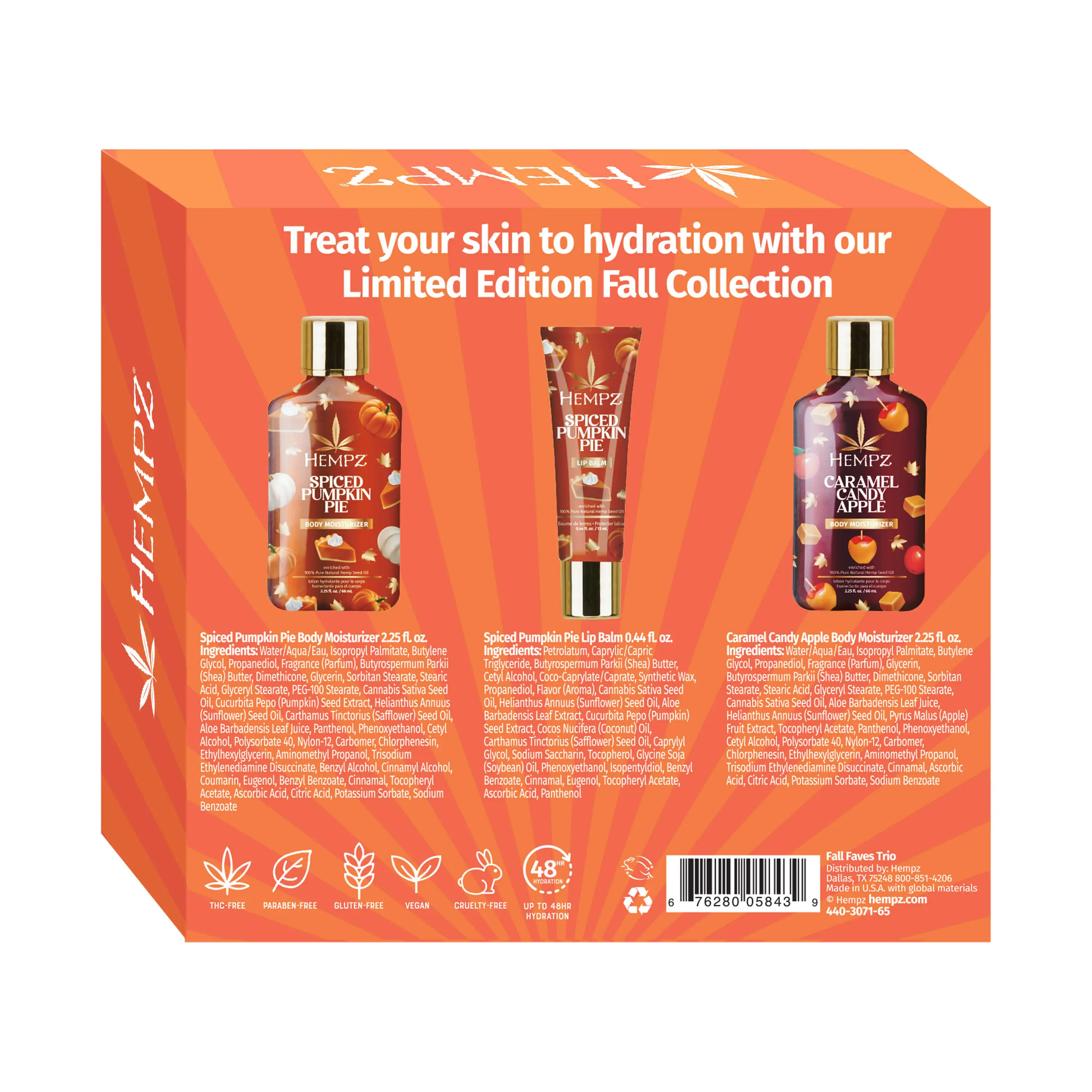 Fall Faves Trio Lotion & Lip Balm Set - Image 9