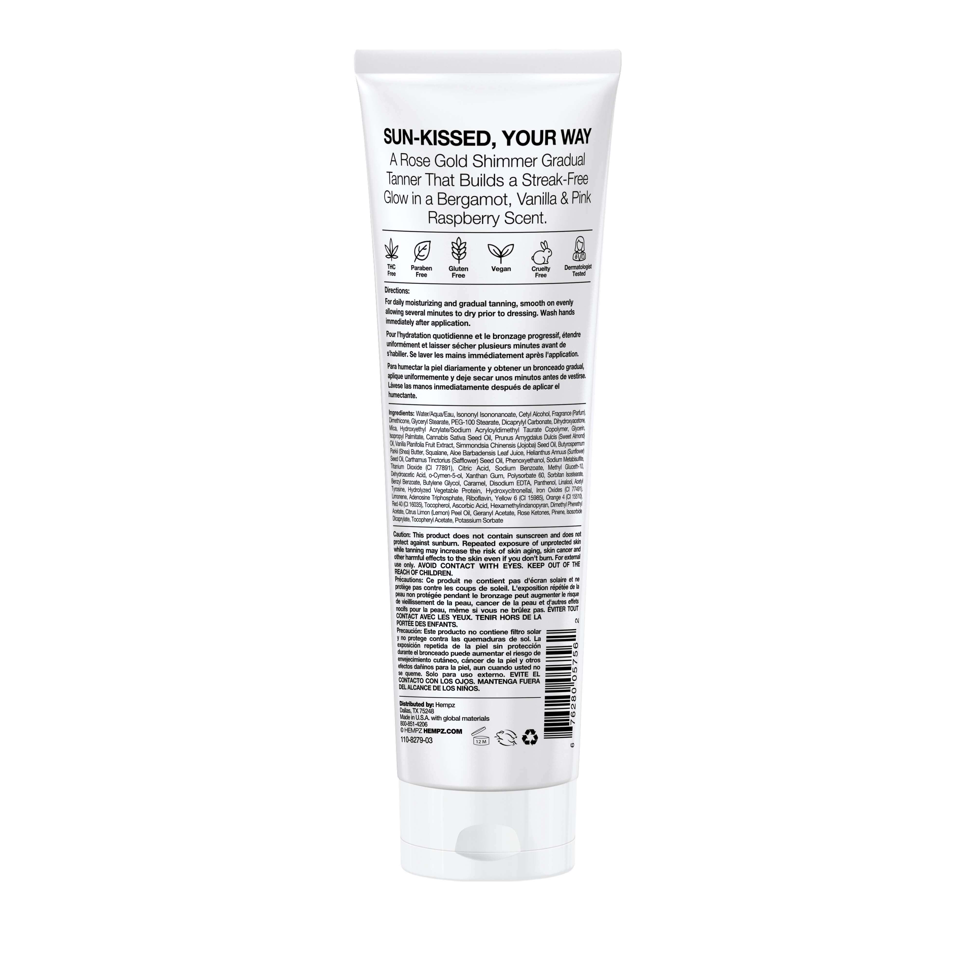 Glow Getter Daily Gradual Tanning Moisturizer With Shimmer, Medium-Dark - Image 2