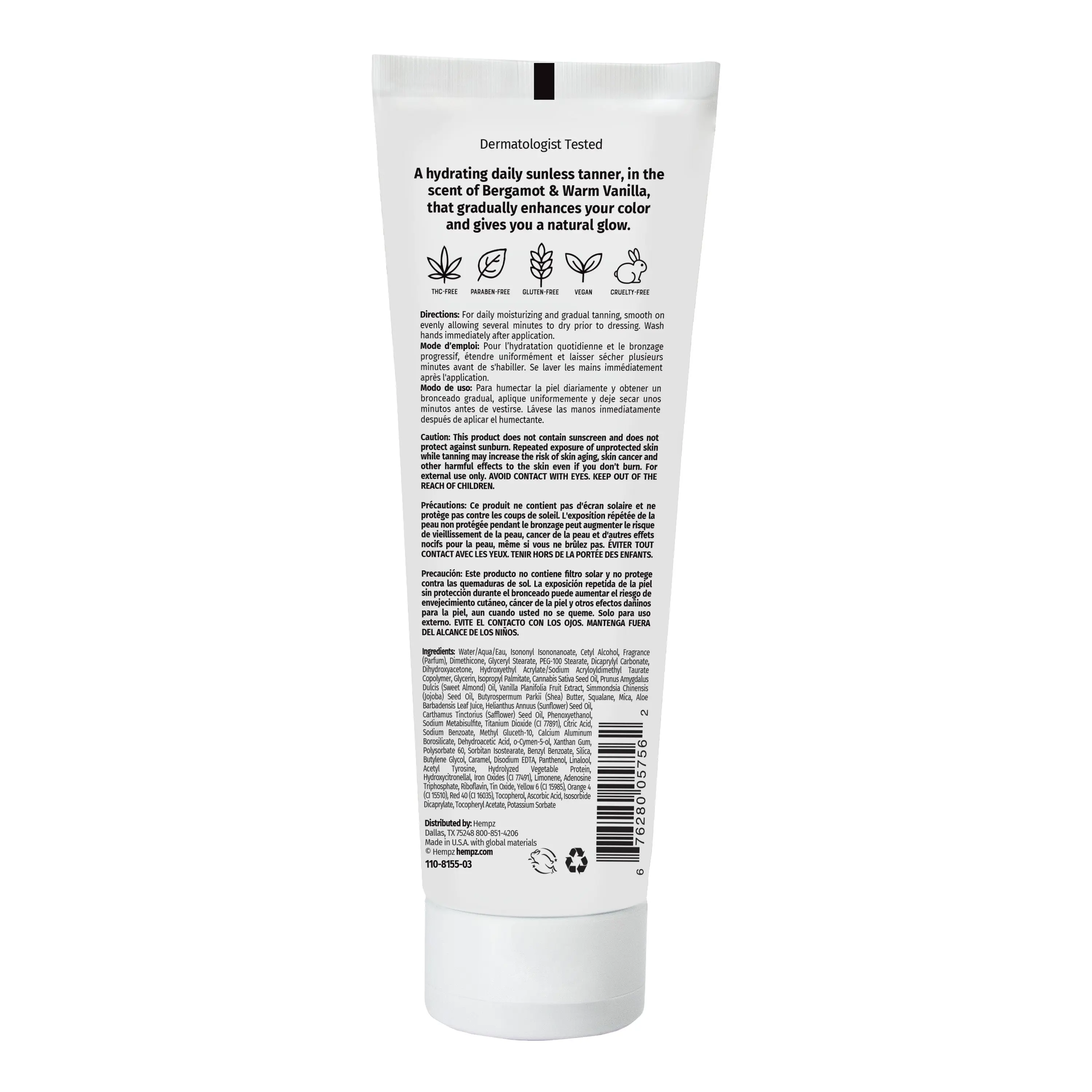 Glow Getter Daily Gradual Tanning Moisturizer With Shimmer, Medium-Dark - Image 6