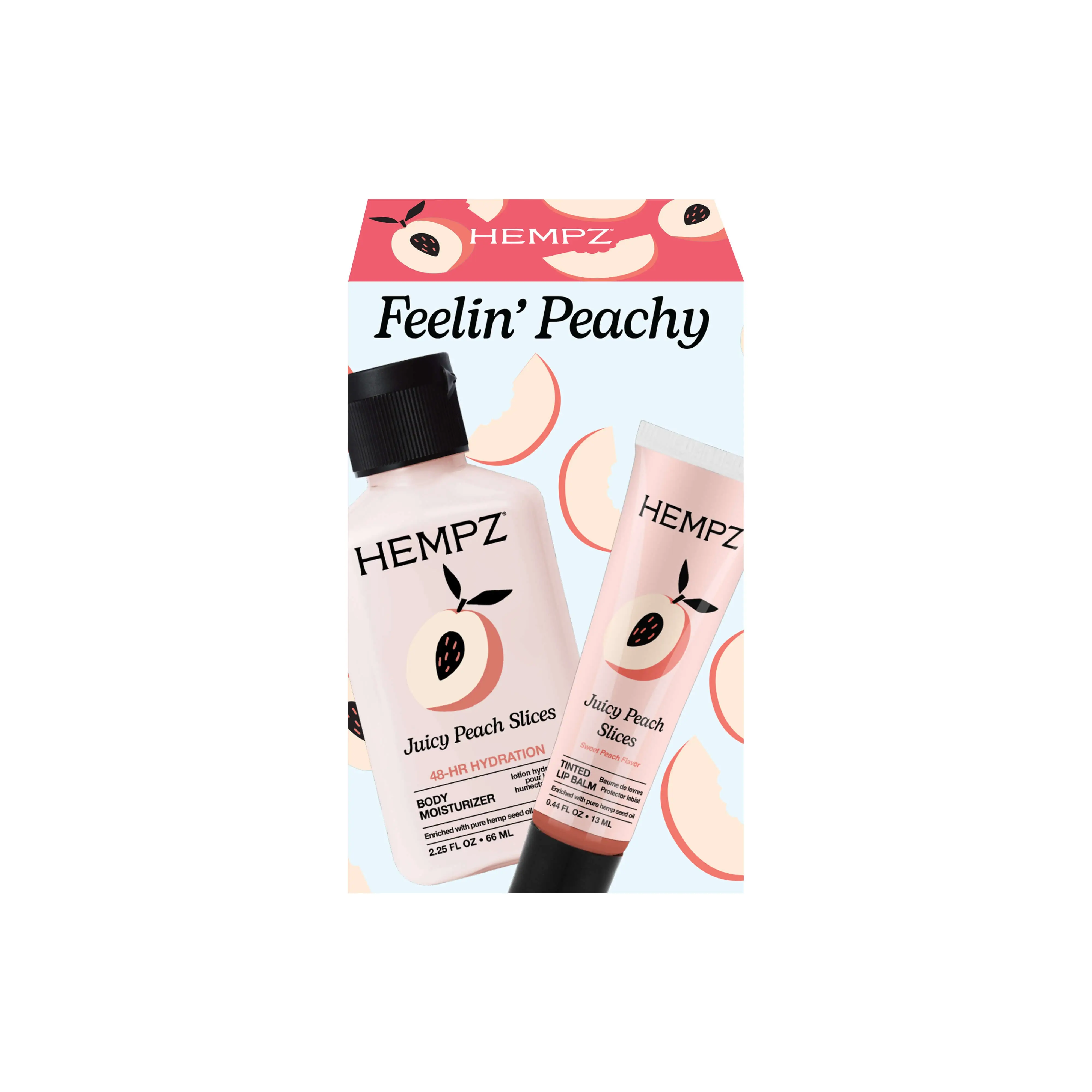 Feelin' Peachy Juicy Peach Slices Mini Lotion & Lip Balm Set - Image 5