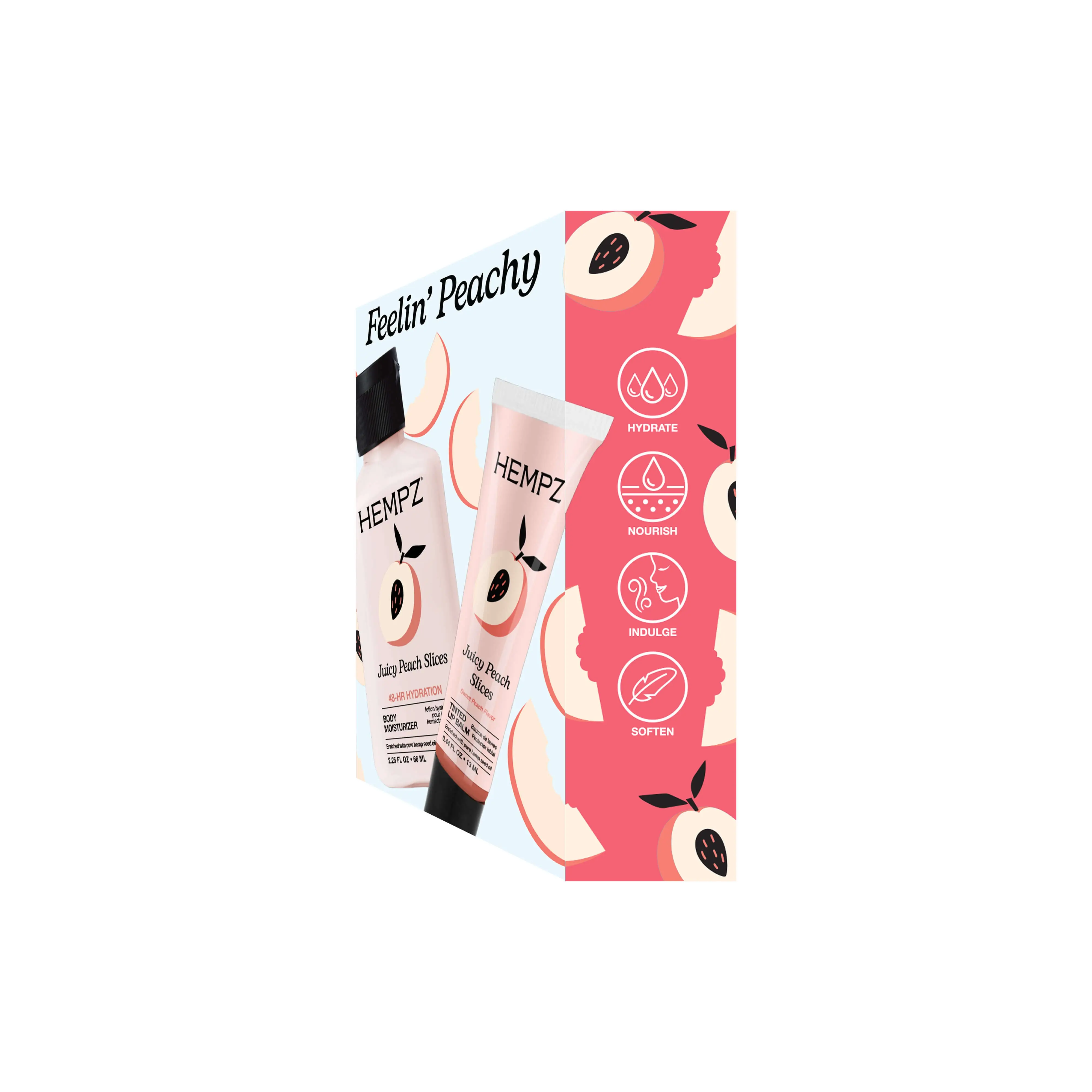 Feelin' Peachy Juicy Peach Slices Mini Lotion & Lip Balm Set - Image 7