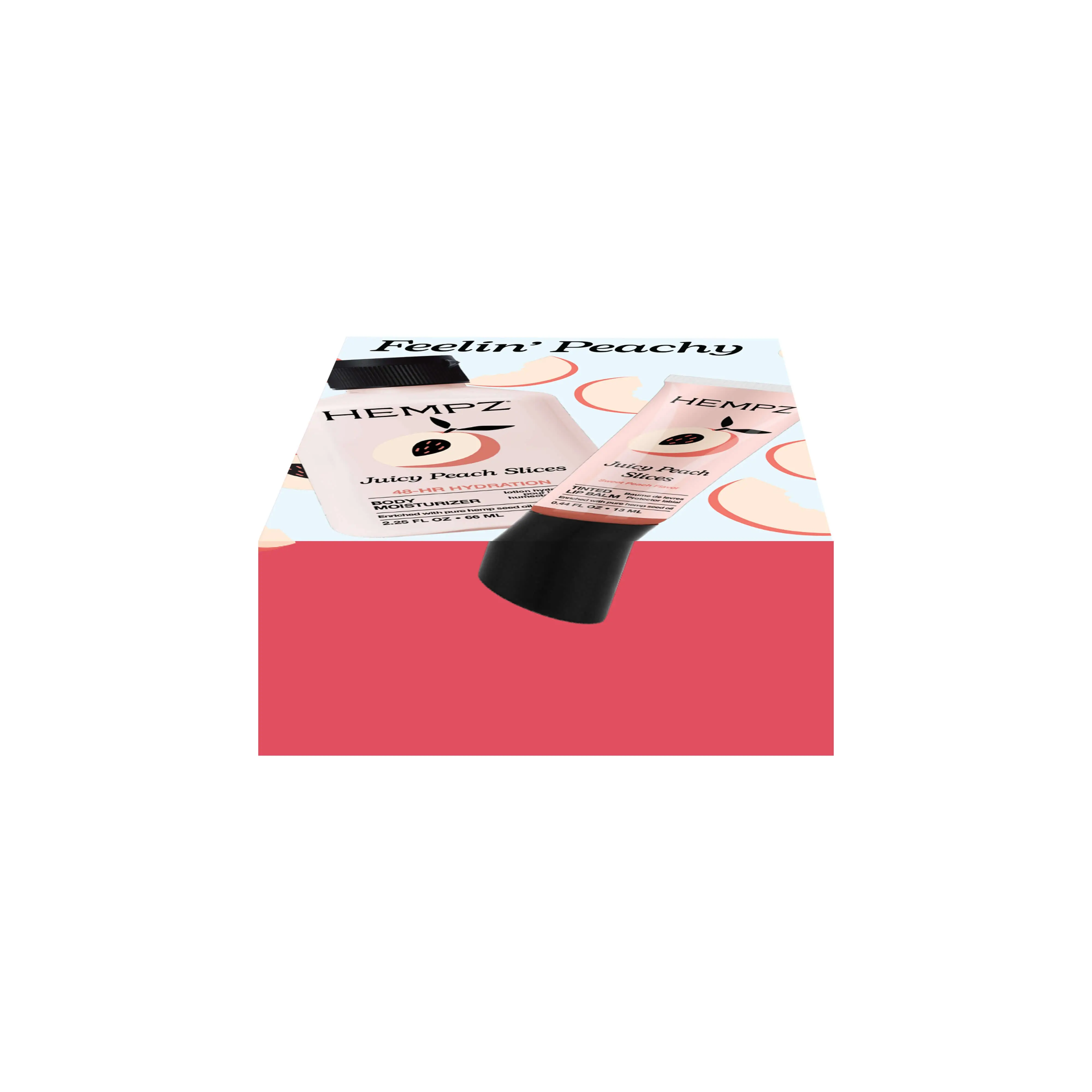 Feelin' Peachy Juicy Peach Slices Mini Lotion & Lip Balm Set - Image 8