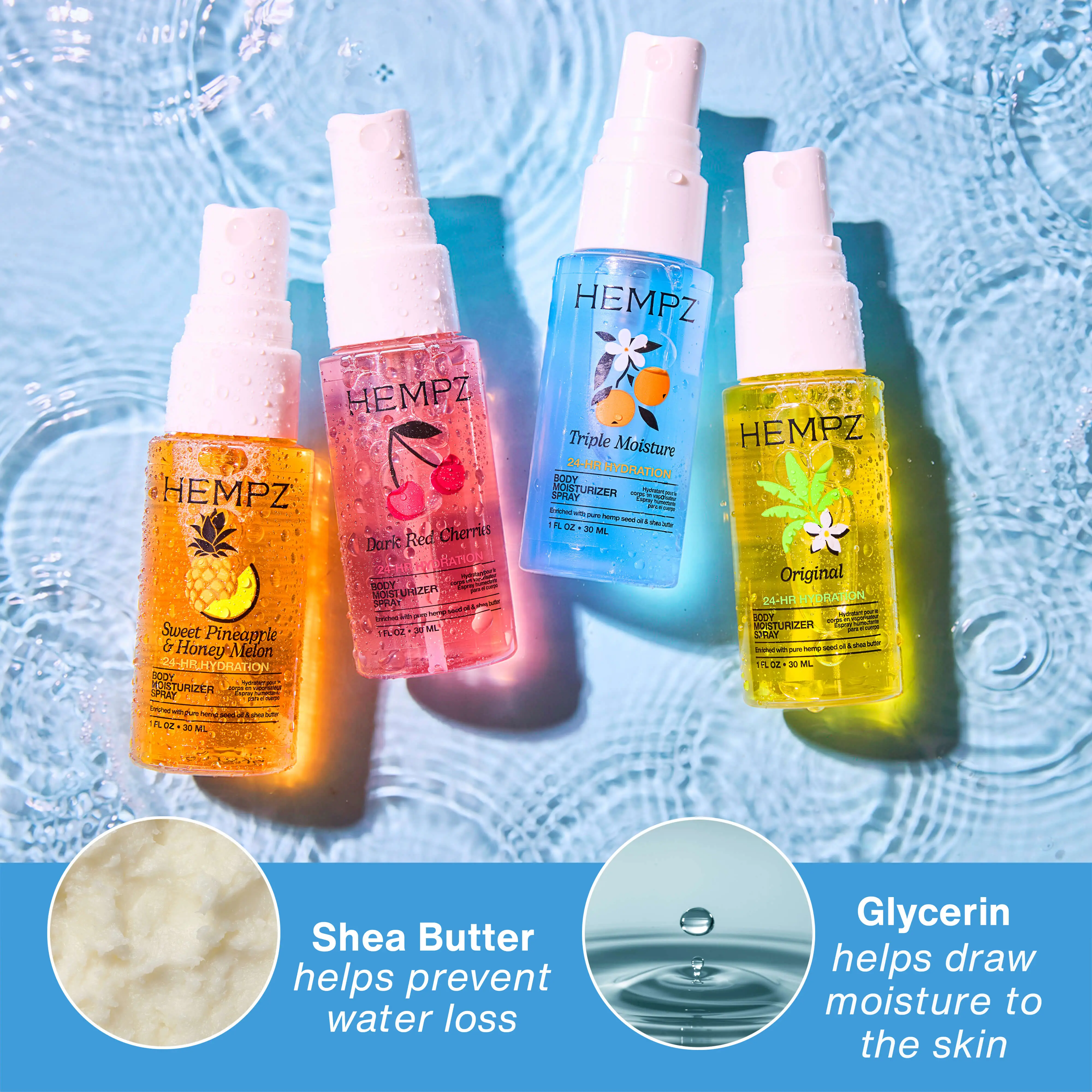 Sweet Hydration Mini Moisturizing Body Fragrance Spray Kit - Image 4