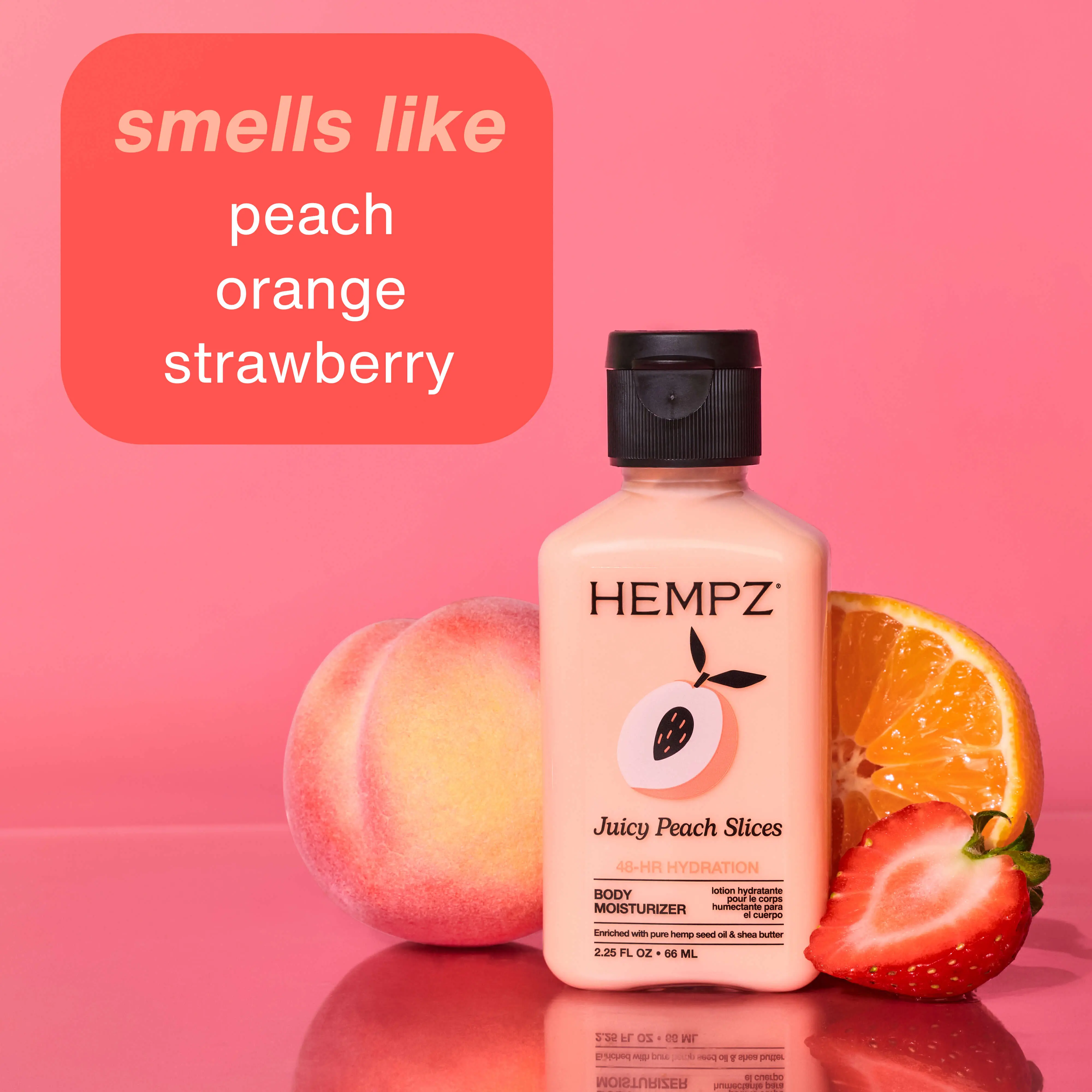 Travel-Size Juicy Peach Slices Moisturizing Body Lotion - Image 3