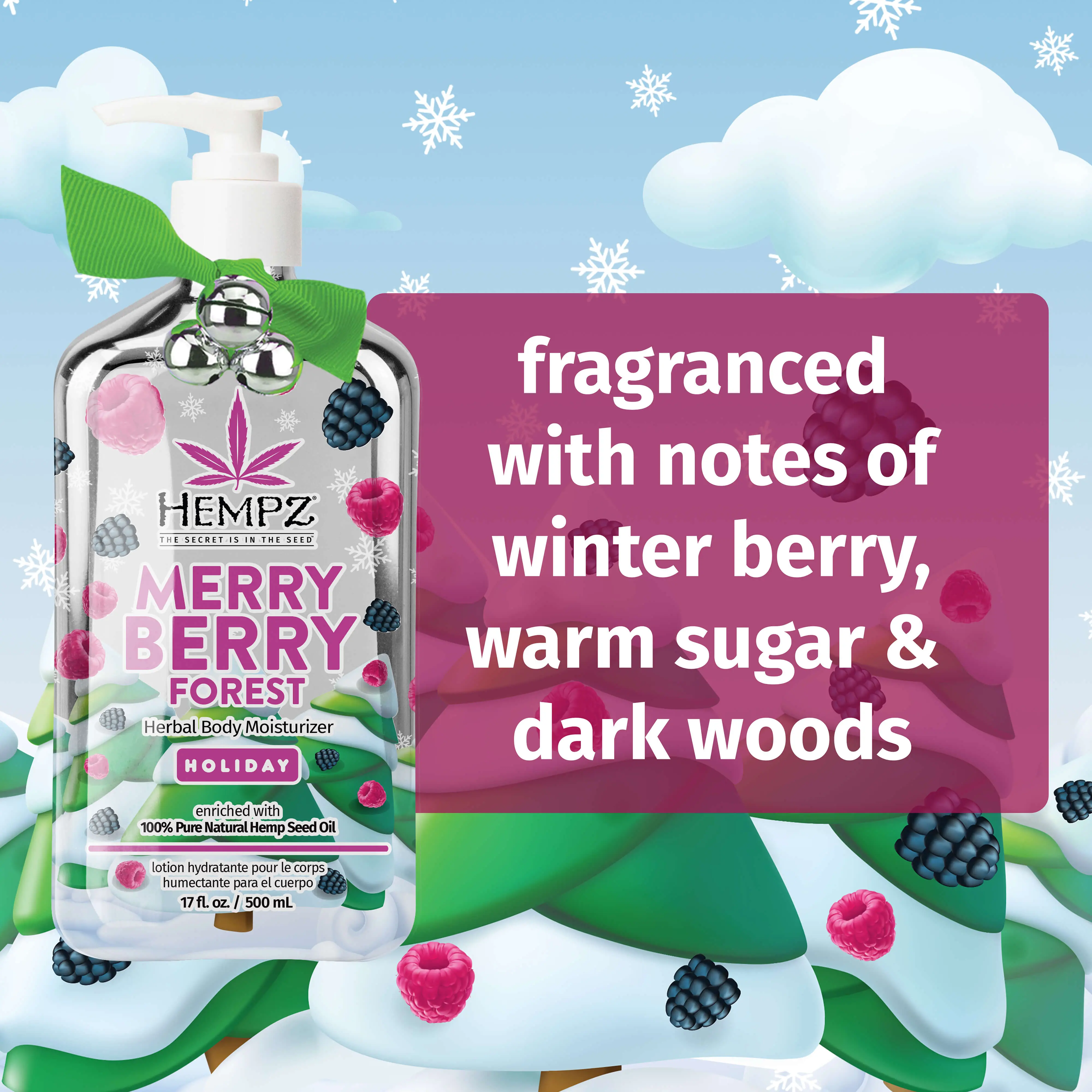 Merry Berry Forest Herbal Body Moisturizer - Image 2