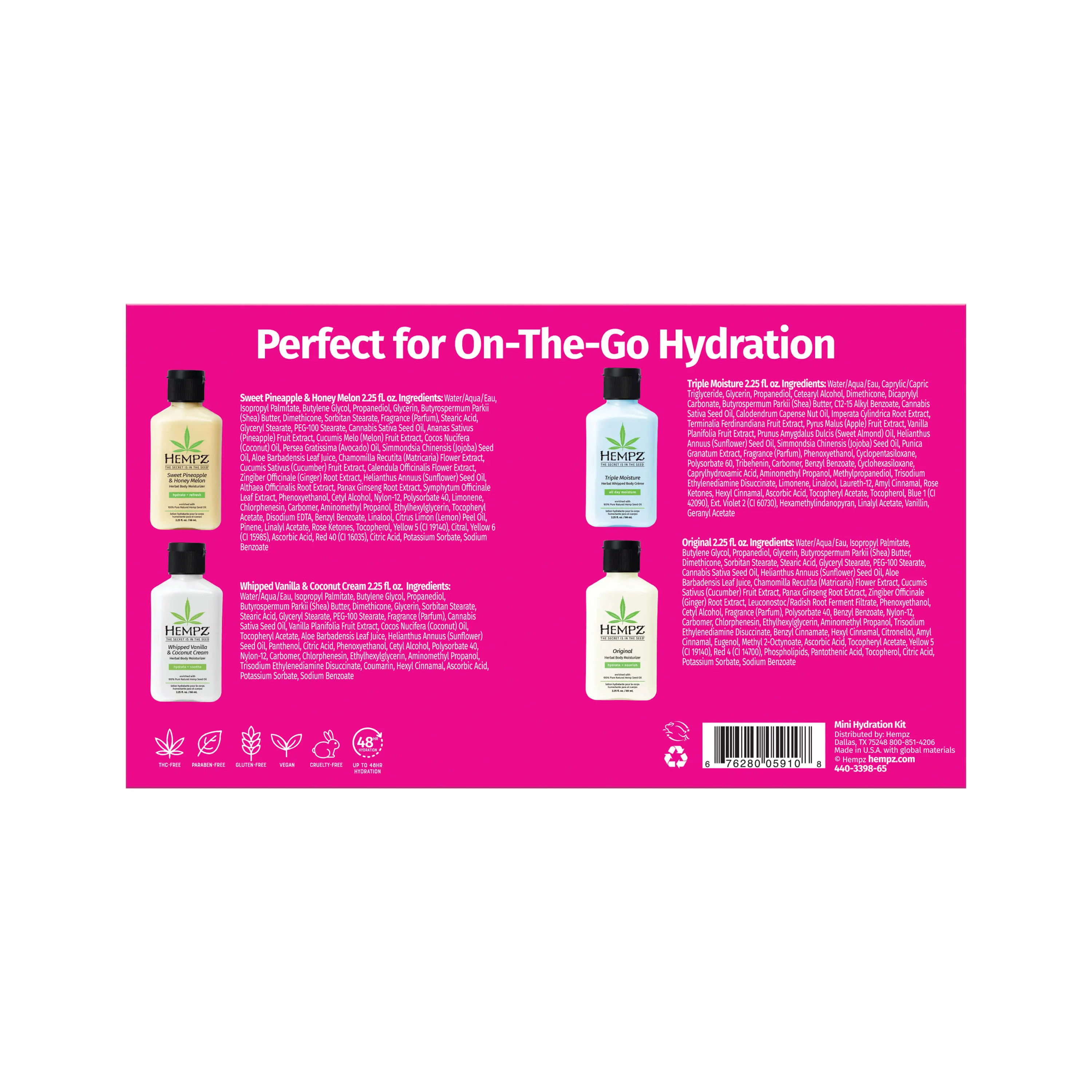 Mini Hydration Best-Selling Lotions Gift Set - Image 7