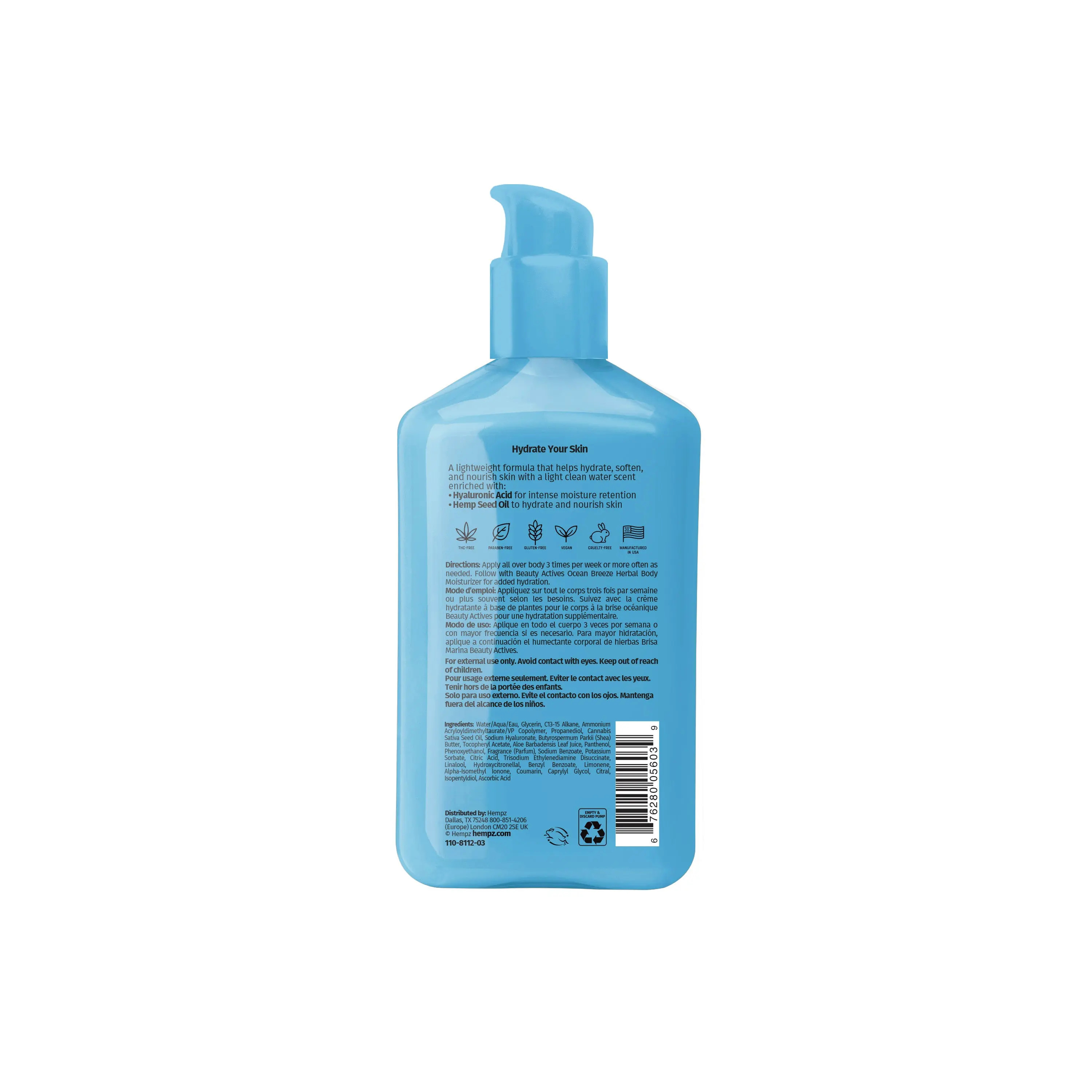 Beauty Actives Ocean Breeze Herbal Body Serum with Hyaluronic Acid - Image 8