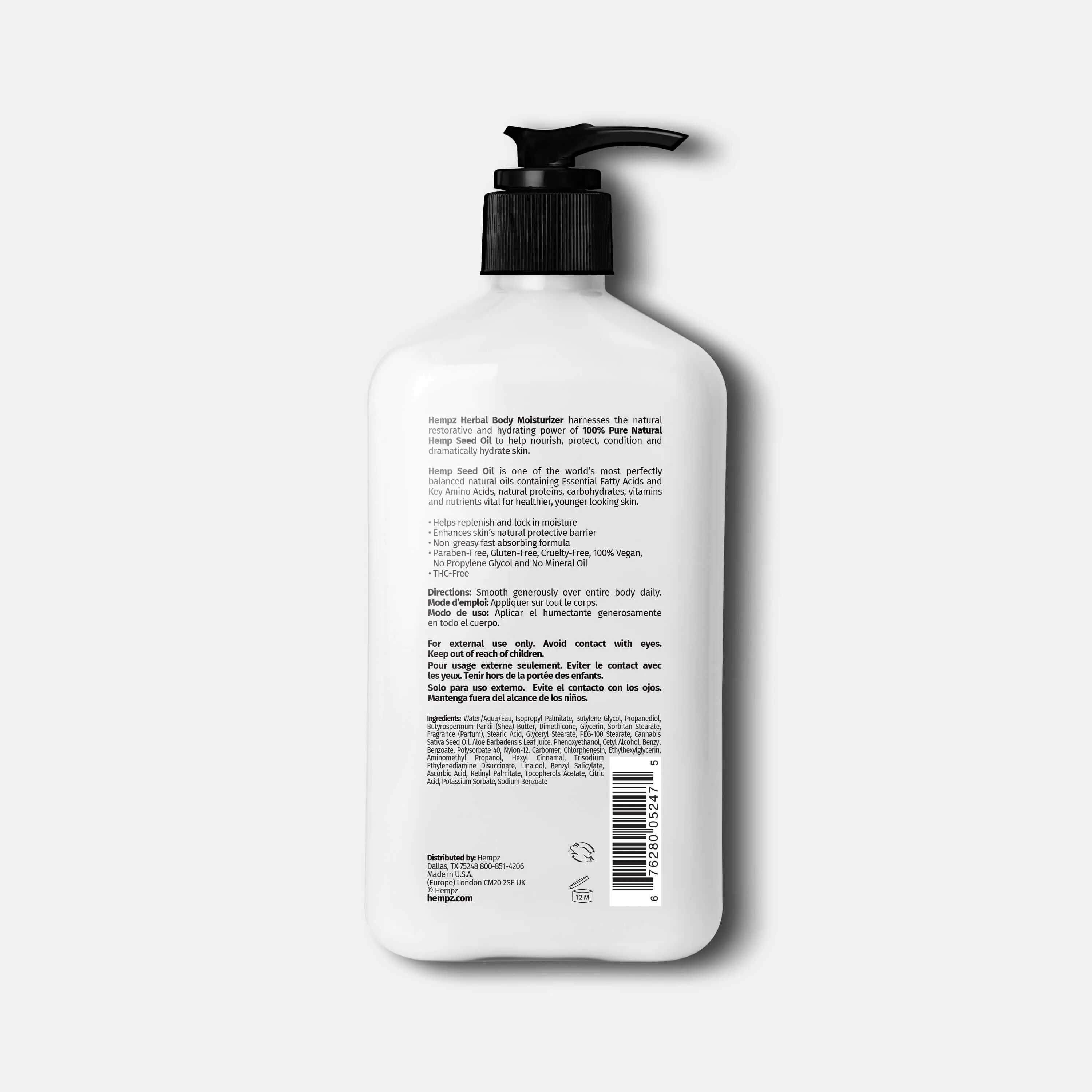 Peaches & Cream Herbal Body Moisturizer - Image 2