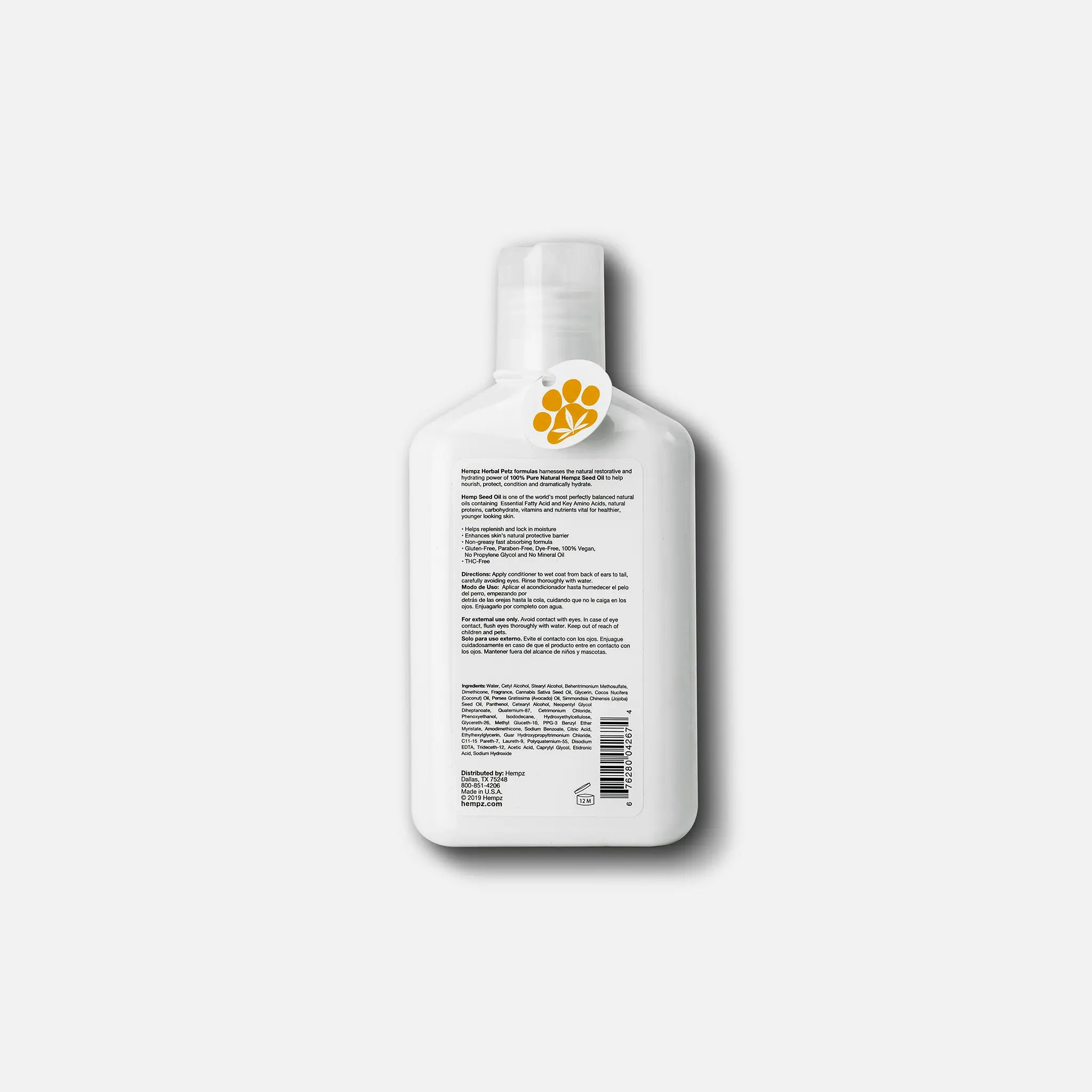 Petz Creamy Citrus Orange & Red Raspberry Herbal Healthy & Hydrating Conditioner - Image 3