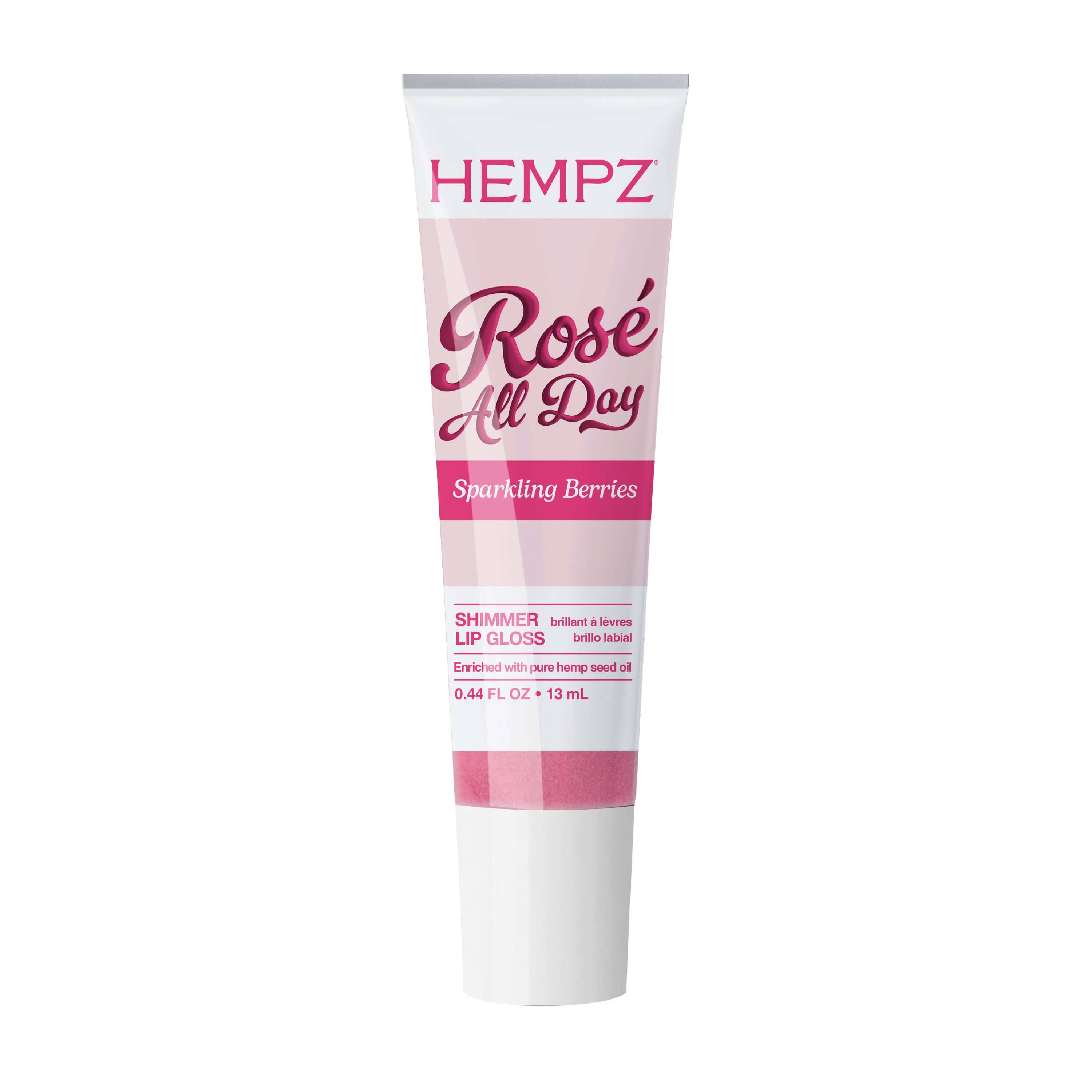 Rosé All Day Lip Gloss with Shimmer