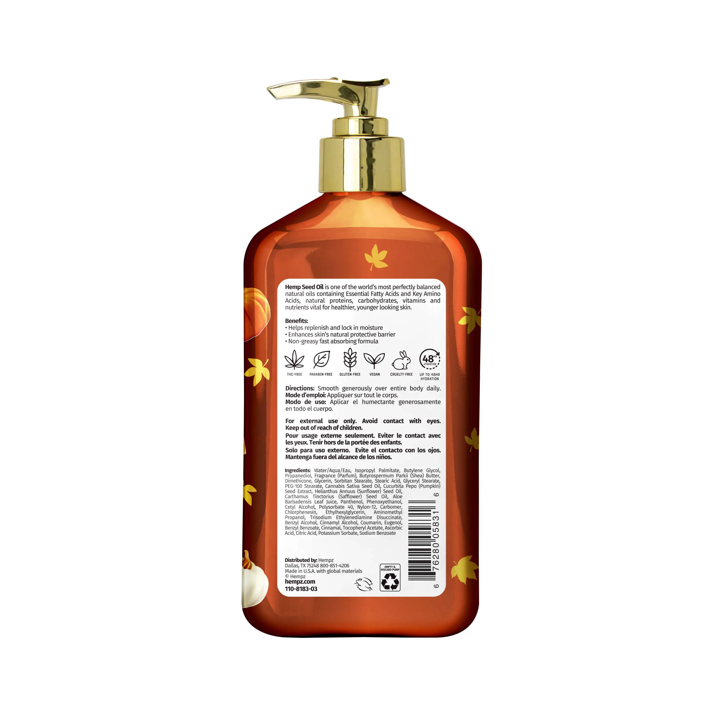 Spiced Pumpkin Pie Body Moisturizer - Image 13