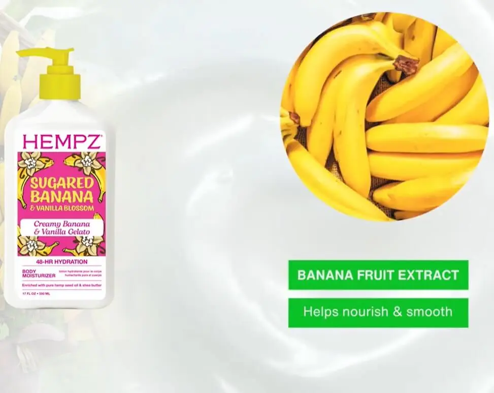 Sugared Banana & Vanilla Blossom Moisturizing Body Lotion - Image 8