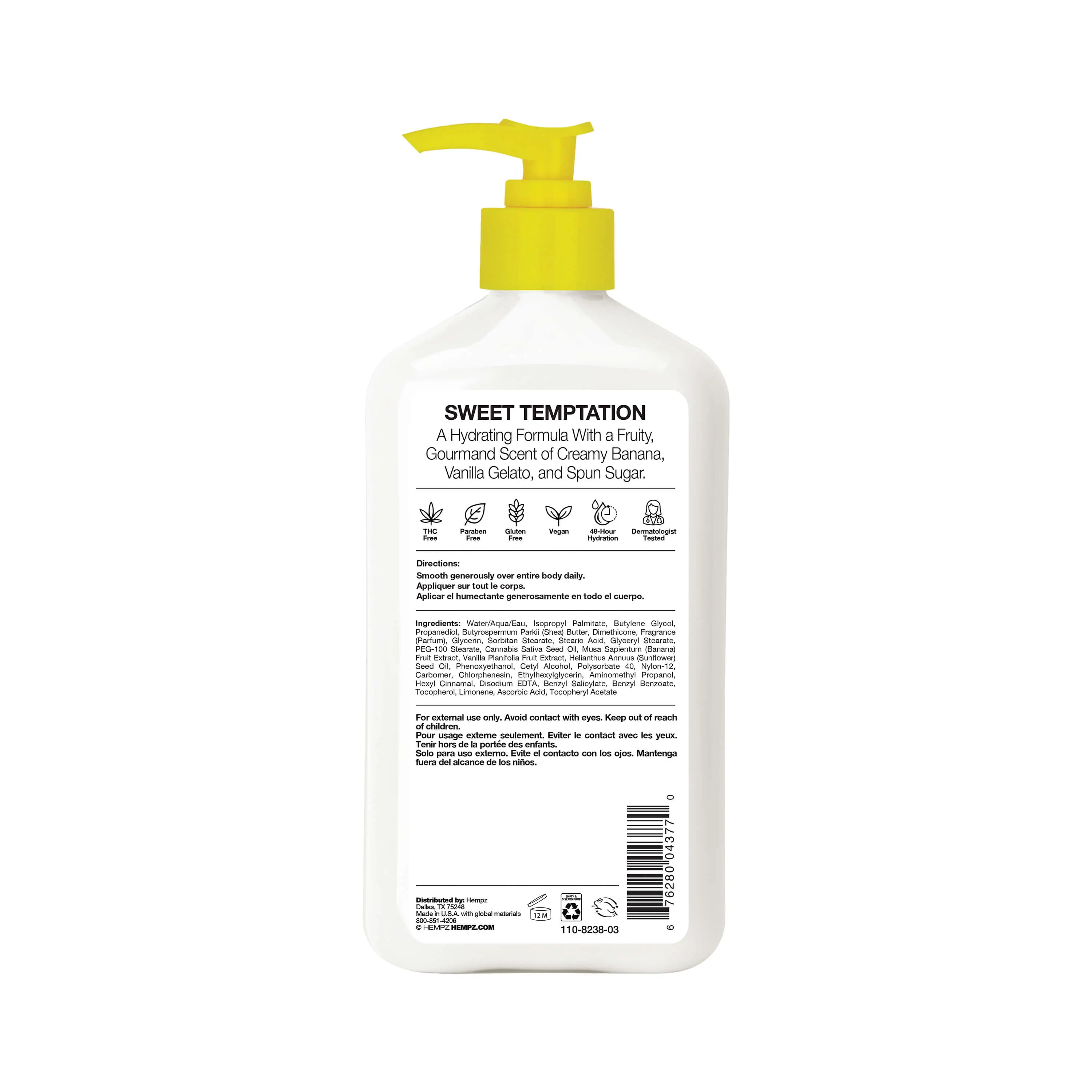Sugared Banana & Vanilla Blossom Moisturizing Body Lotion - Image 9