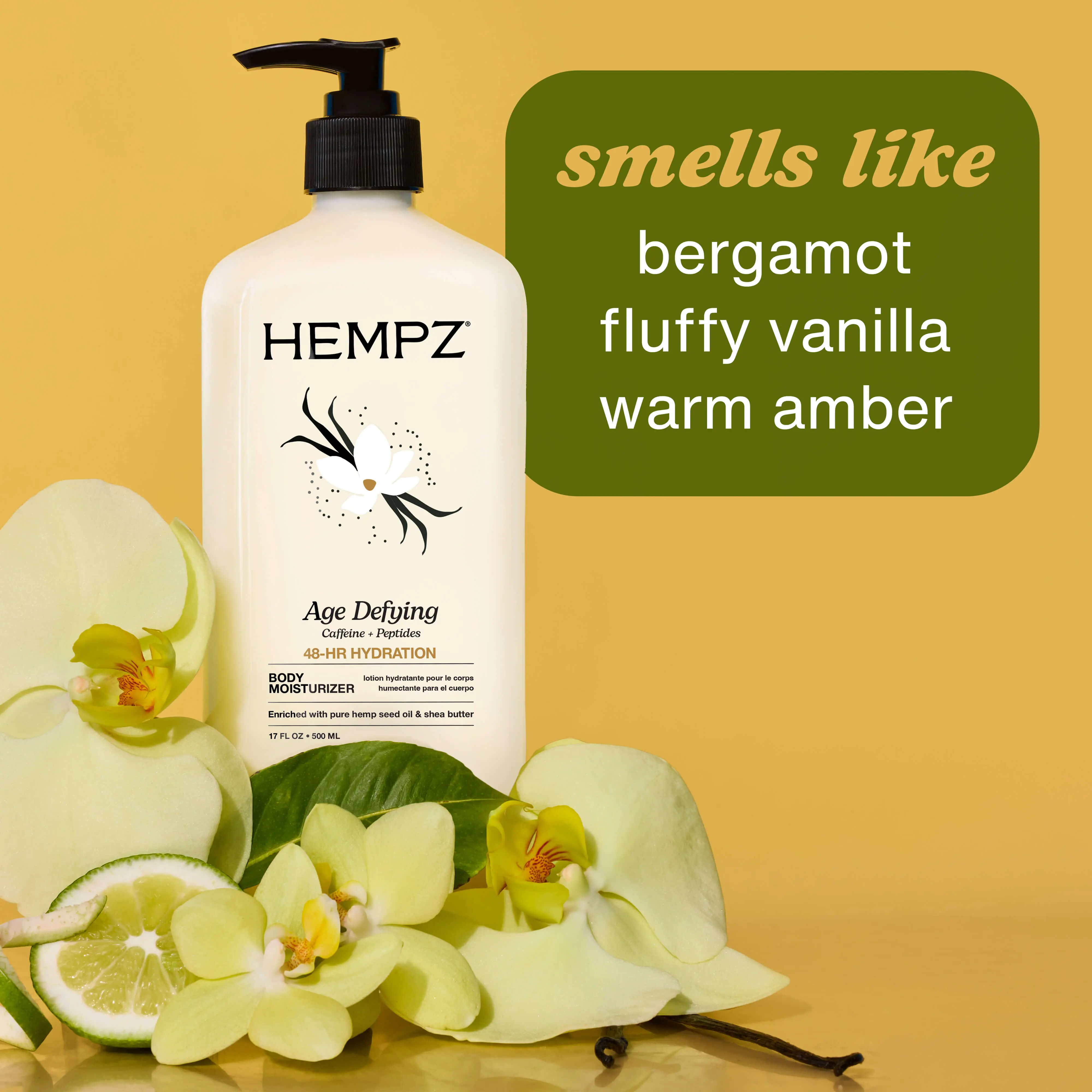 Travel-Size Age Defying Moisturizing Body Lotion with Peptides + Caffeine - Image 3
