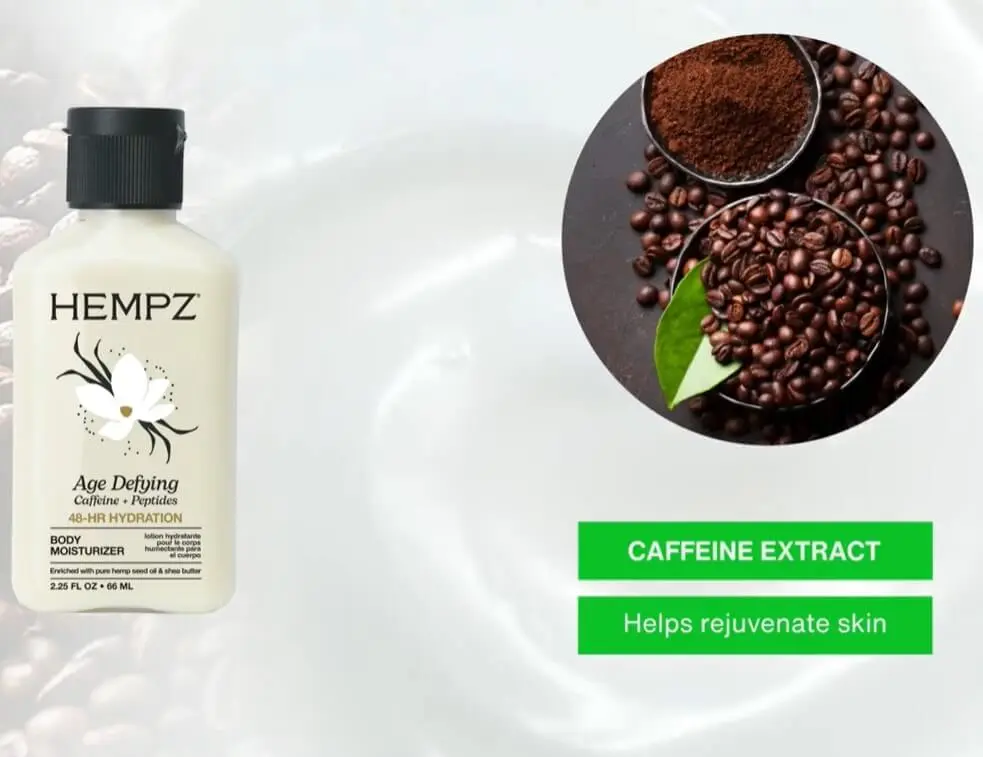 Travel-Size Age Defying Moisturizing Body Lotion with Peptides + Caffeine - Image 8