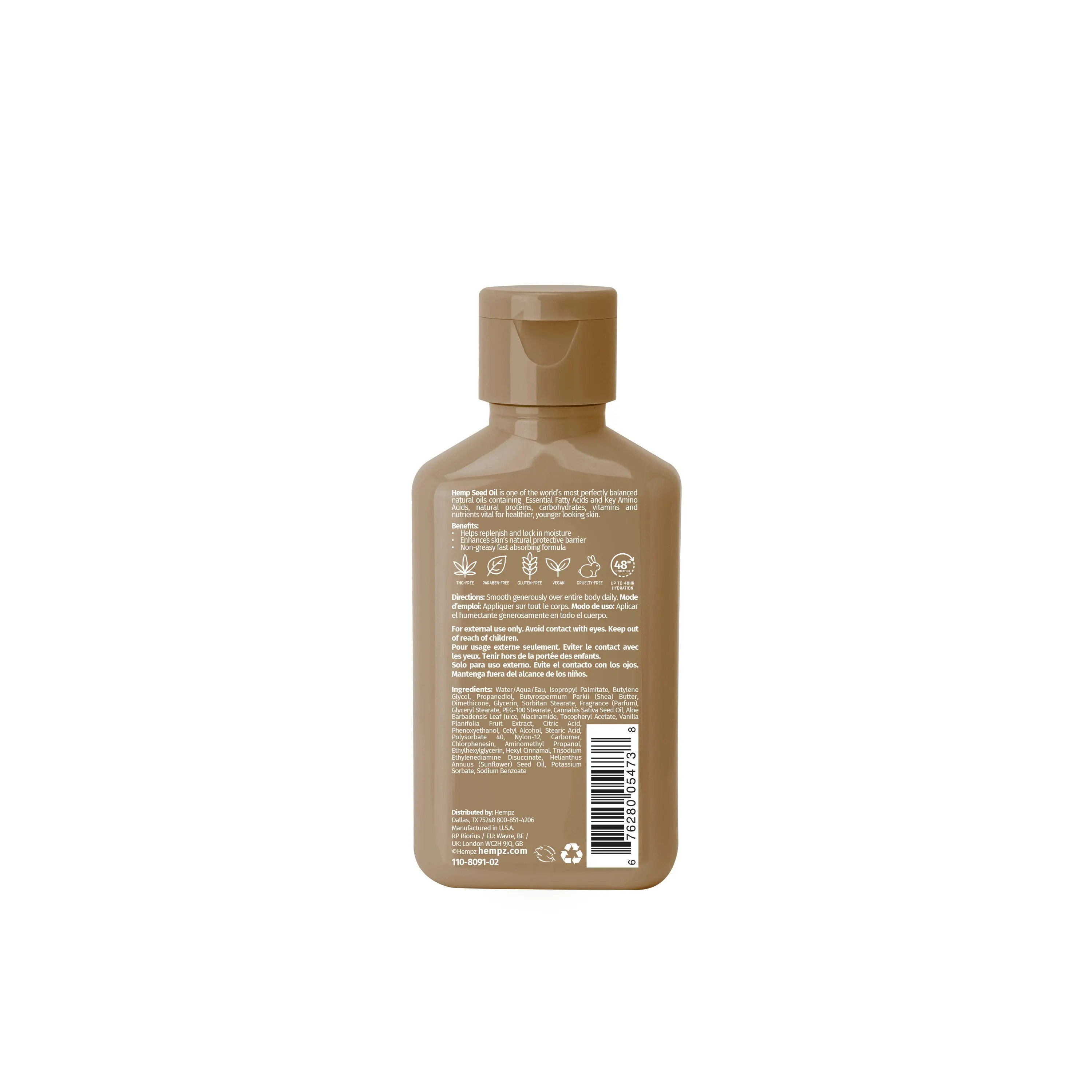 Travel-Size Beauty Actives Vanilla Lux Herbal Body Moisturizer with Niacinamide - Image 7