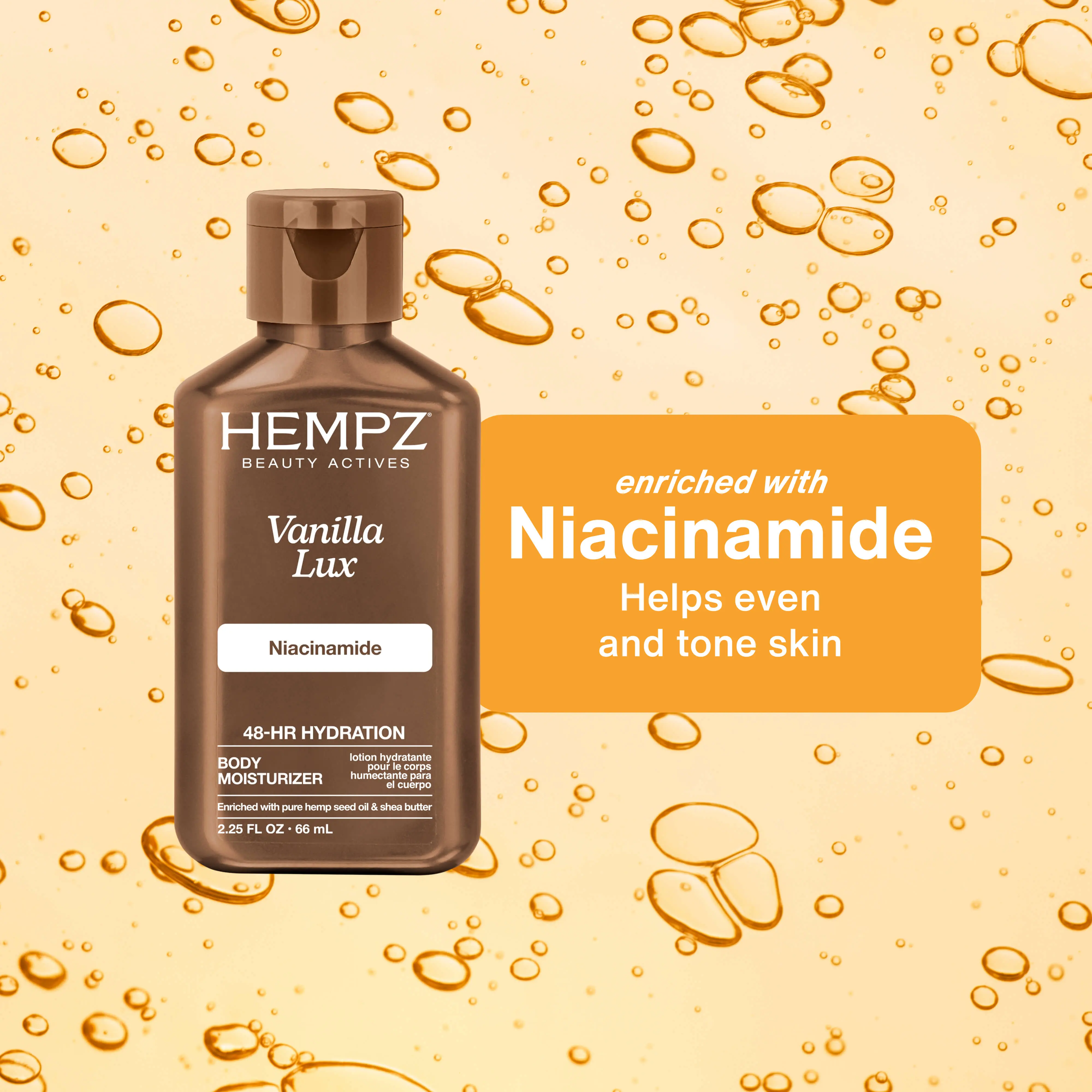 Travel-Size Beauty Actives Vanilla Lux Moisturizing Body Lotion with Niacinamide - Image 4