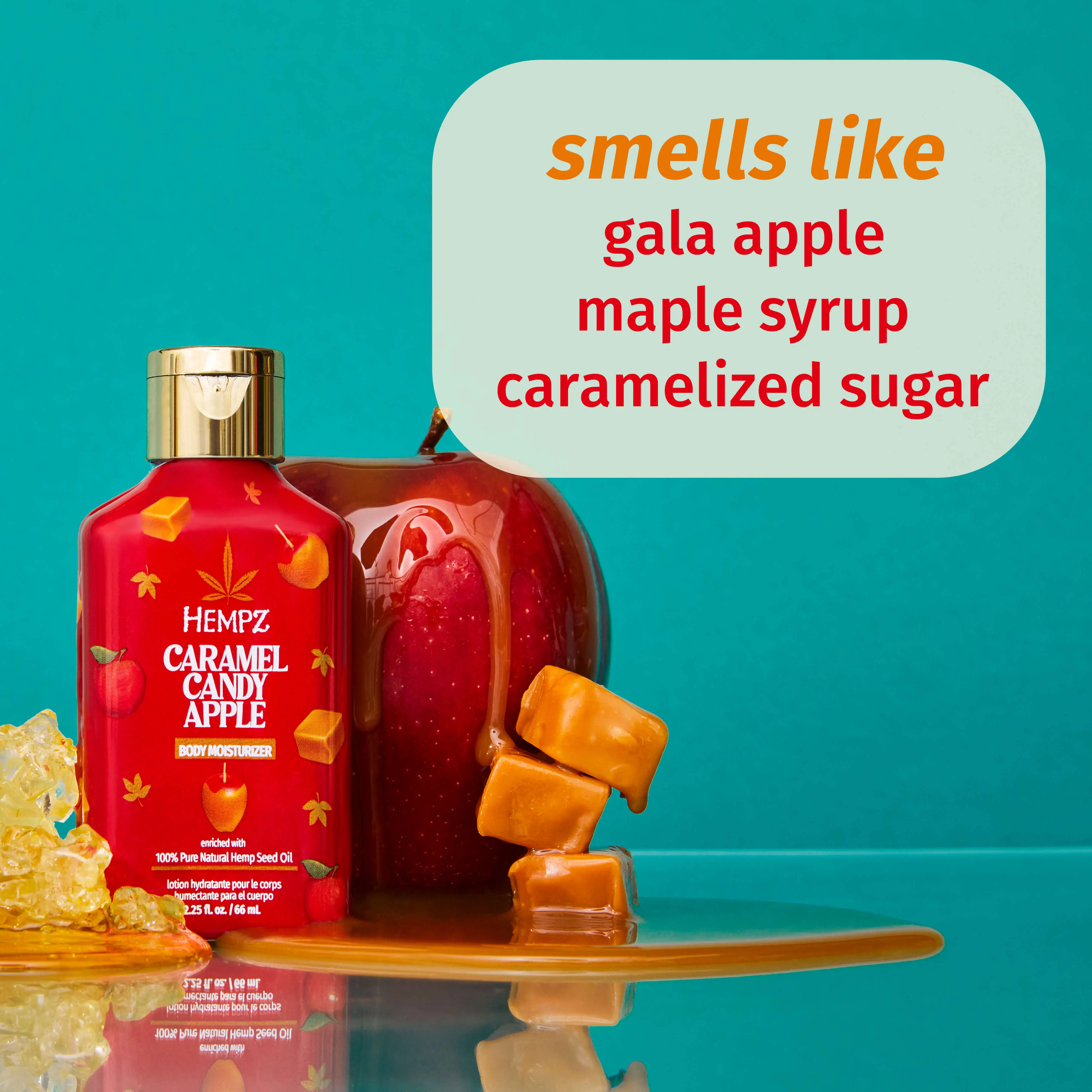 Travel-Size Caramel Candy Apple Body Moisturizer - Image 2