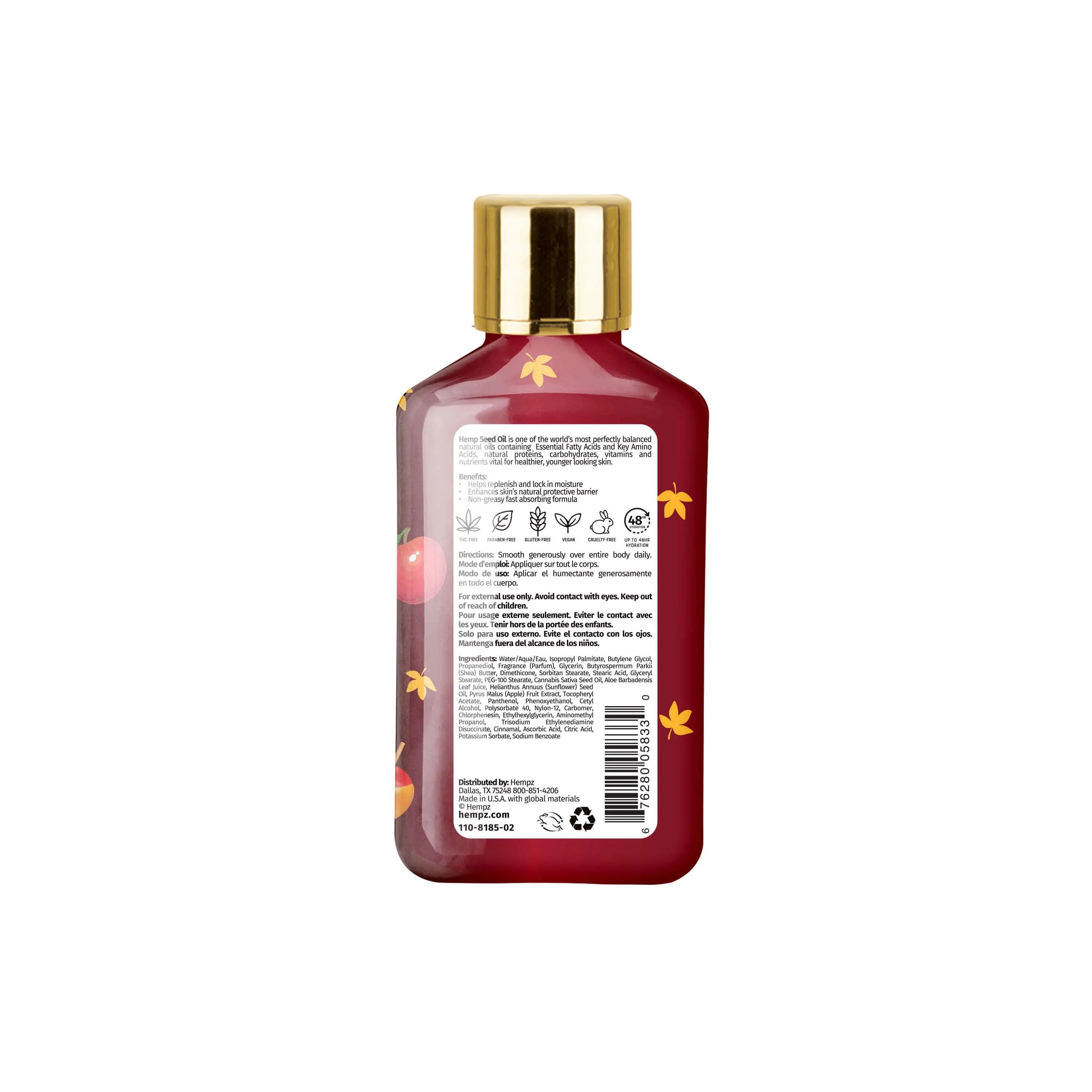 Travel-Size Caramel Candy Apple Body Moisturizer - Image 9