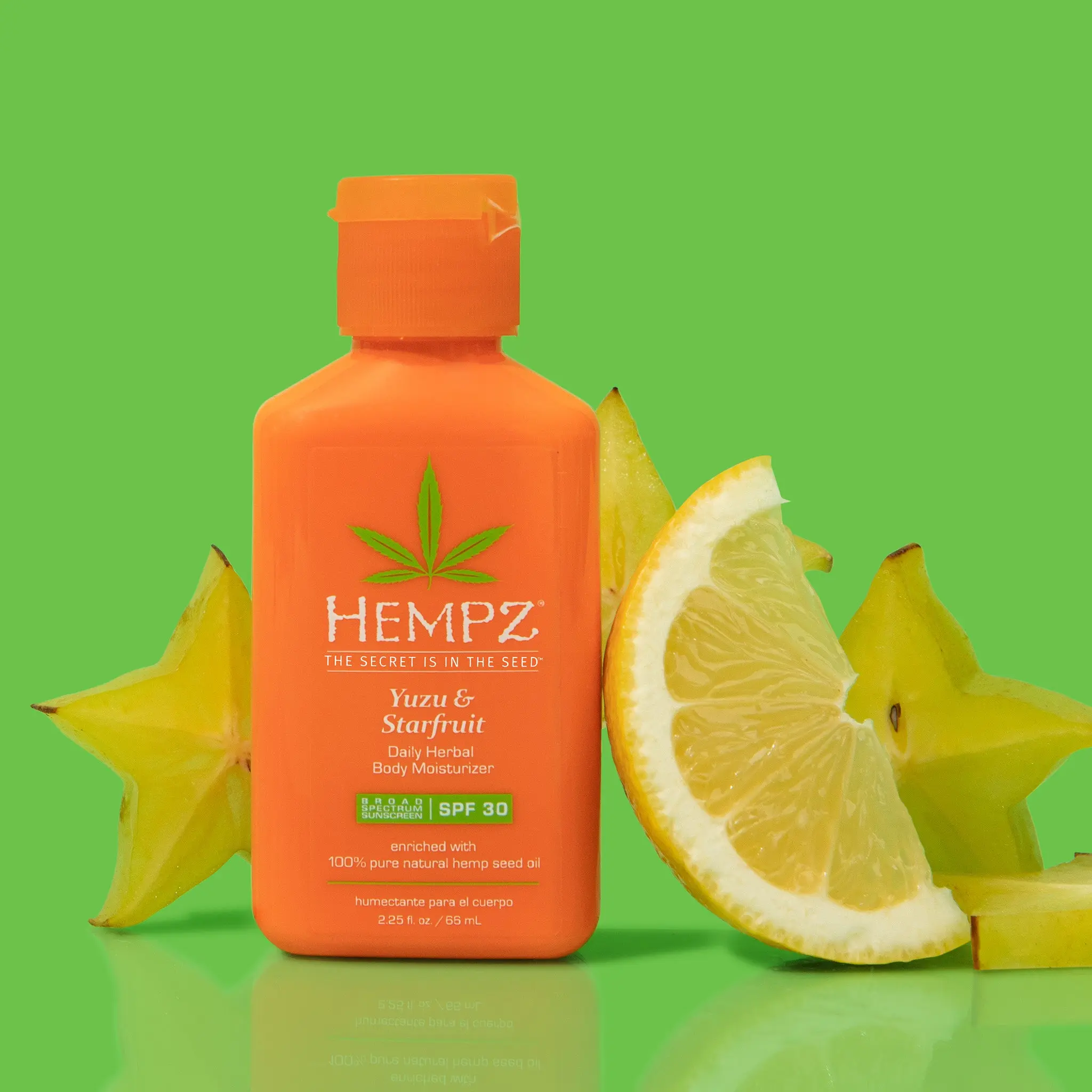 Travel-Size Daily SPF Yuzu & Starfruit Herbal Body Moisturizer with SPF 30 - Image 4