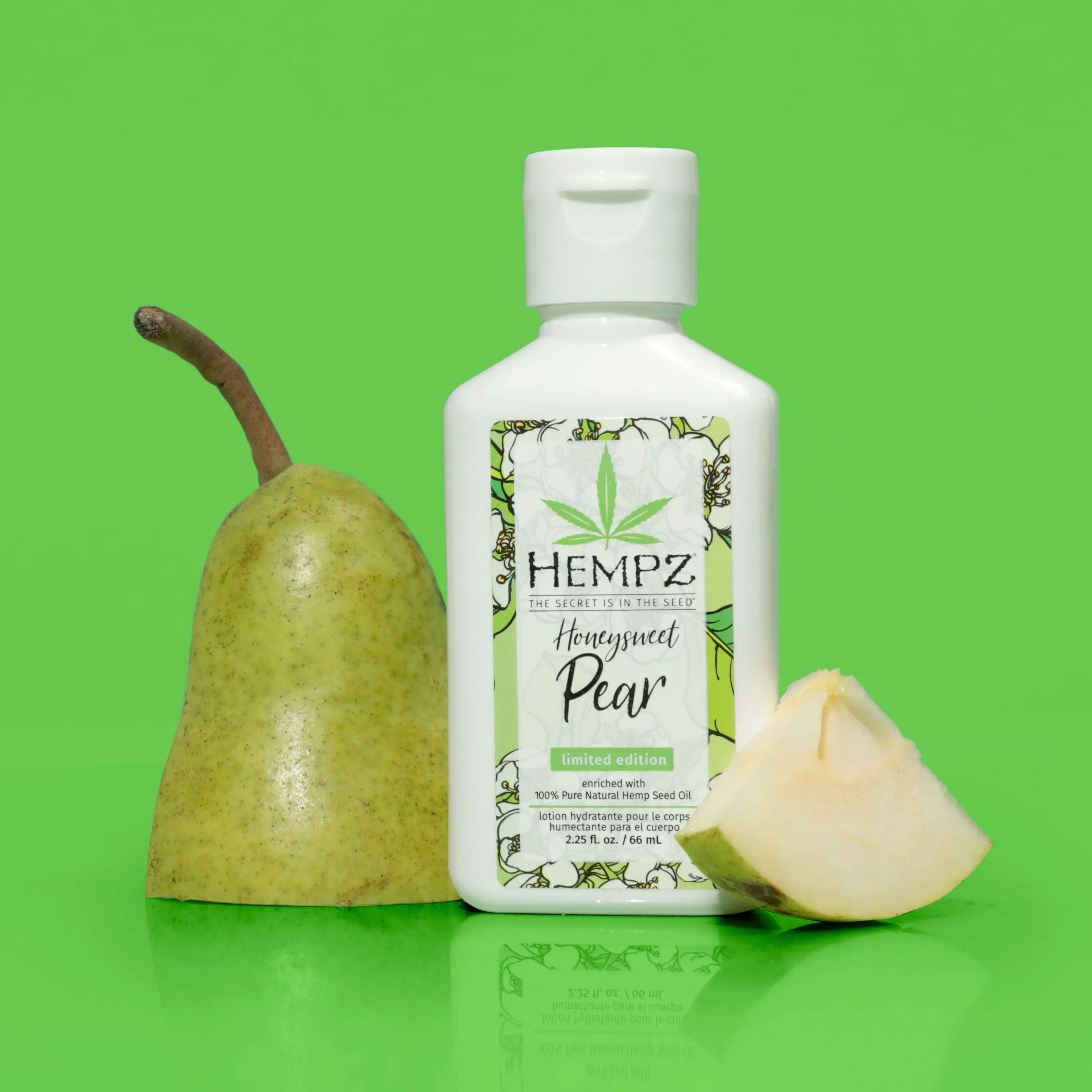 Travel-Size Honeysweet Pear Herbal Body Moisturizer - Image 2