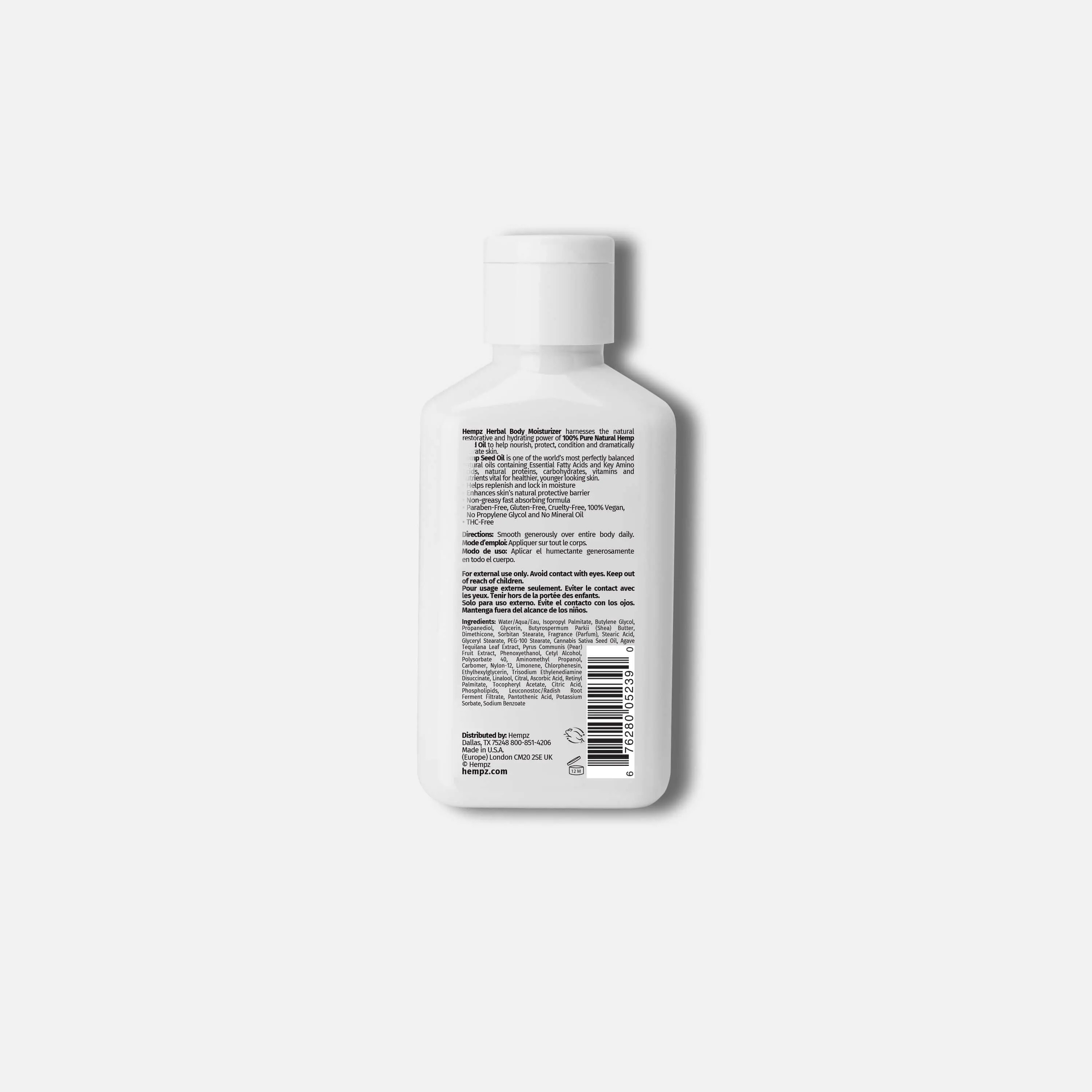 Travel-Size Honeysweet Pear Herbal Body Moisturizer - Image 3