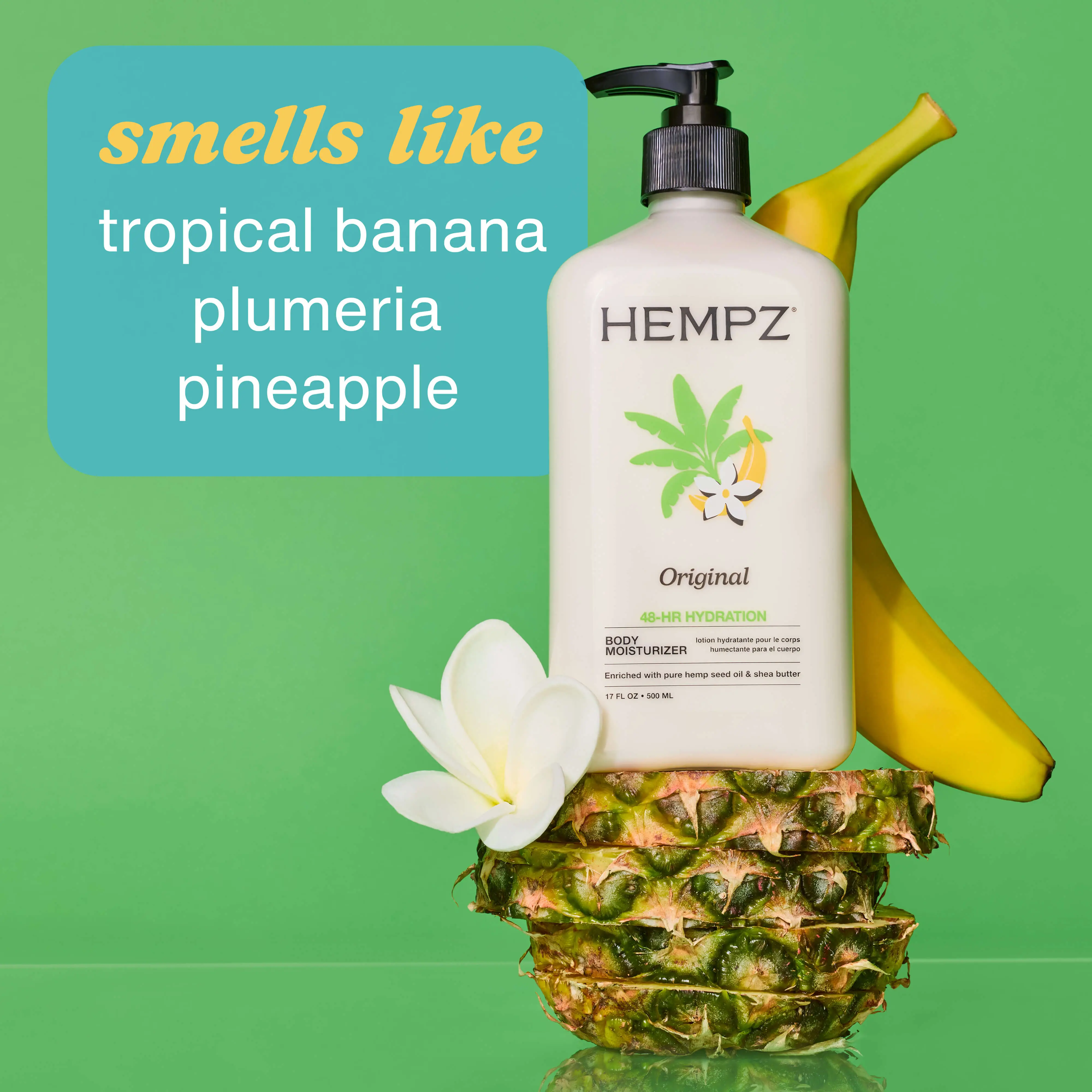 Travel-Size Original Moisturizing Body Lotion with Floral/Banana Scent - Image 3