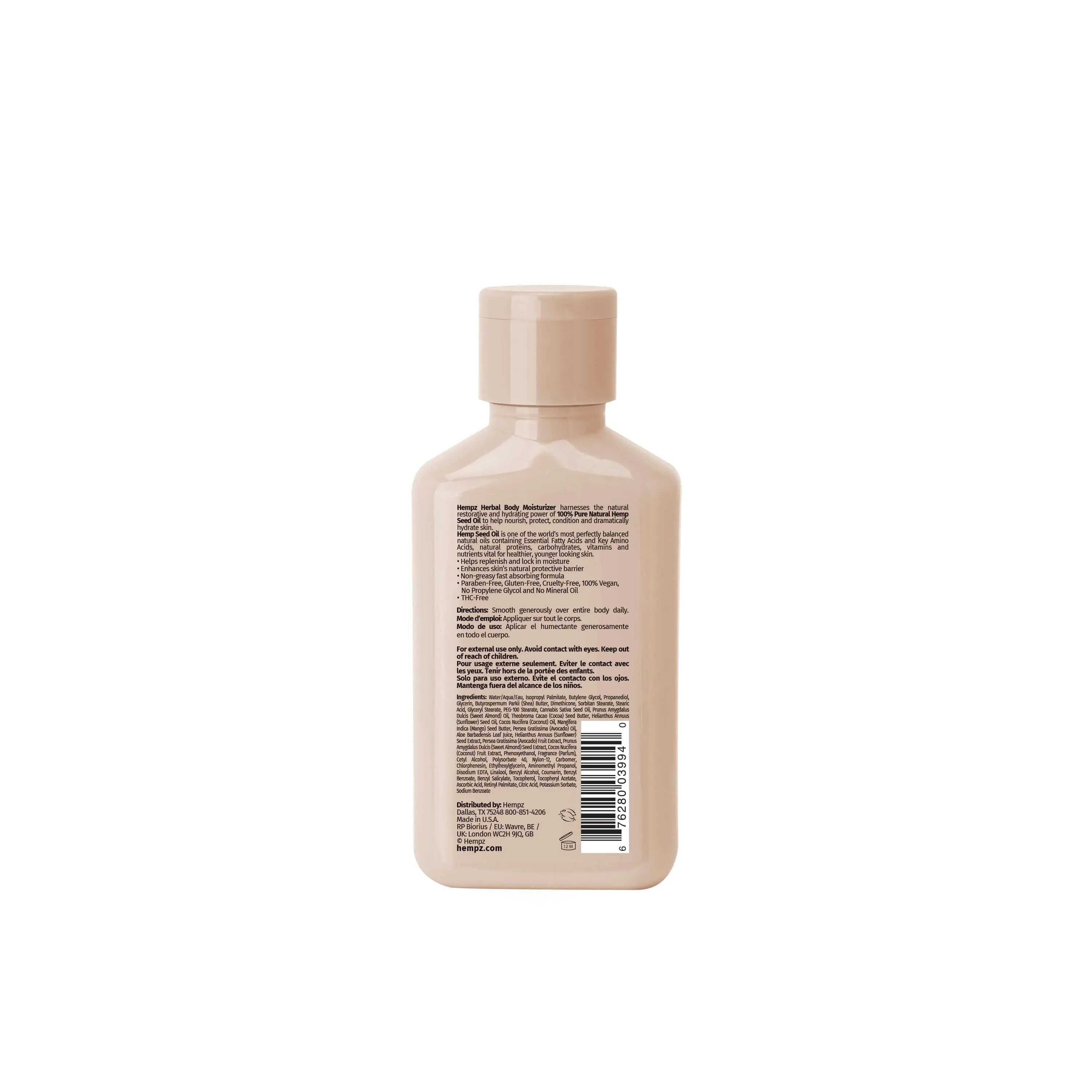 Travel-Size Beauty Actives Koa & Sweet Almond Smoothing Herbal Body Moisturizer with Shea Butter - Image 8