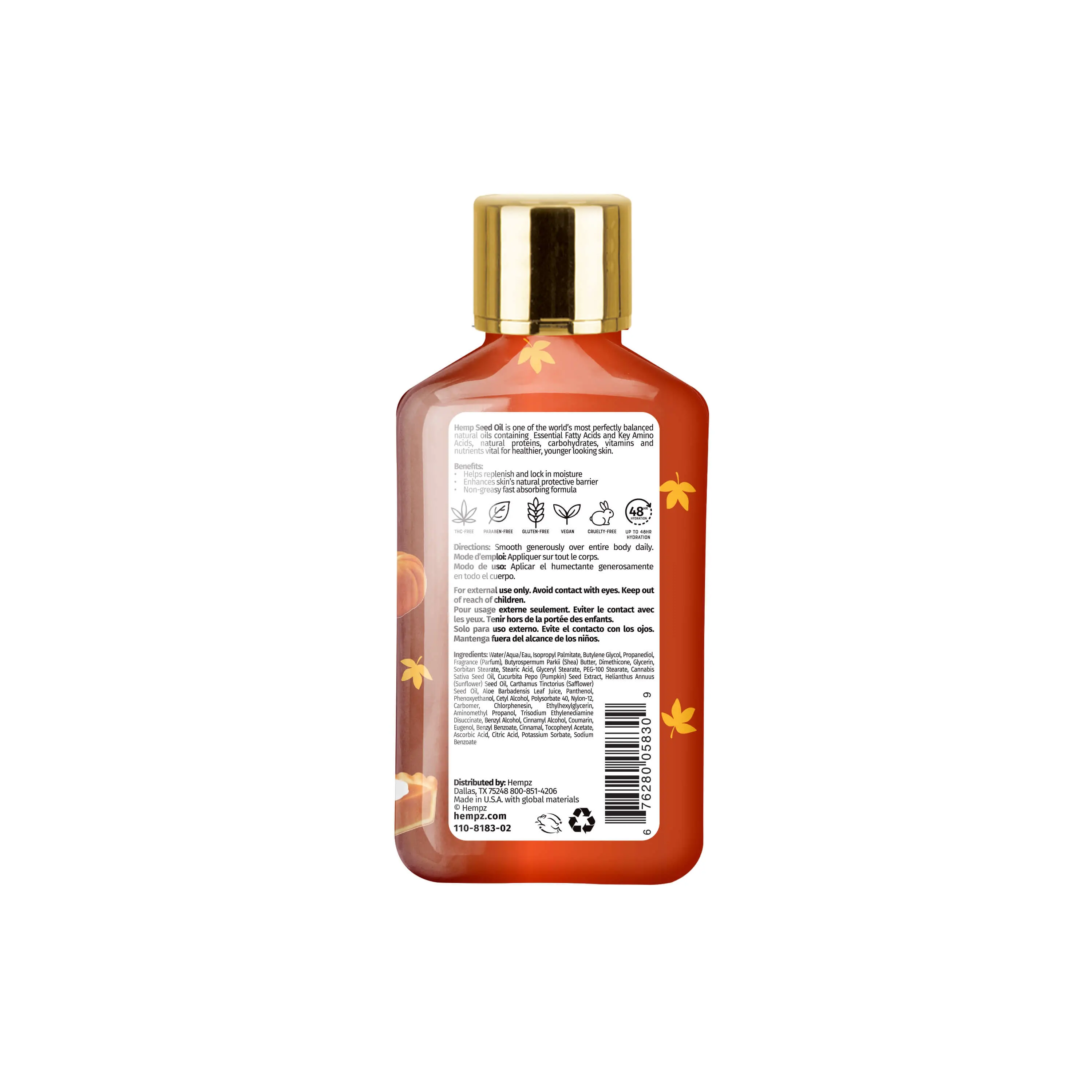 Travel-Size Spiced Pumpkin Pie Body Moisturizer - Image 9
