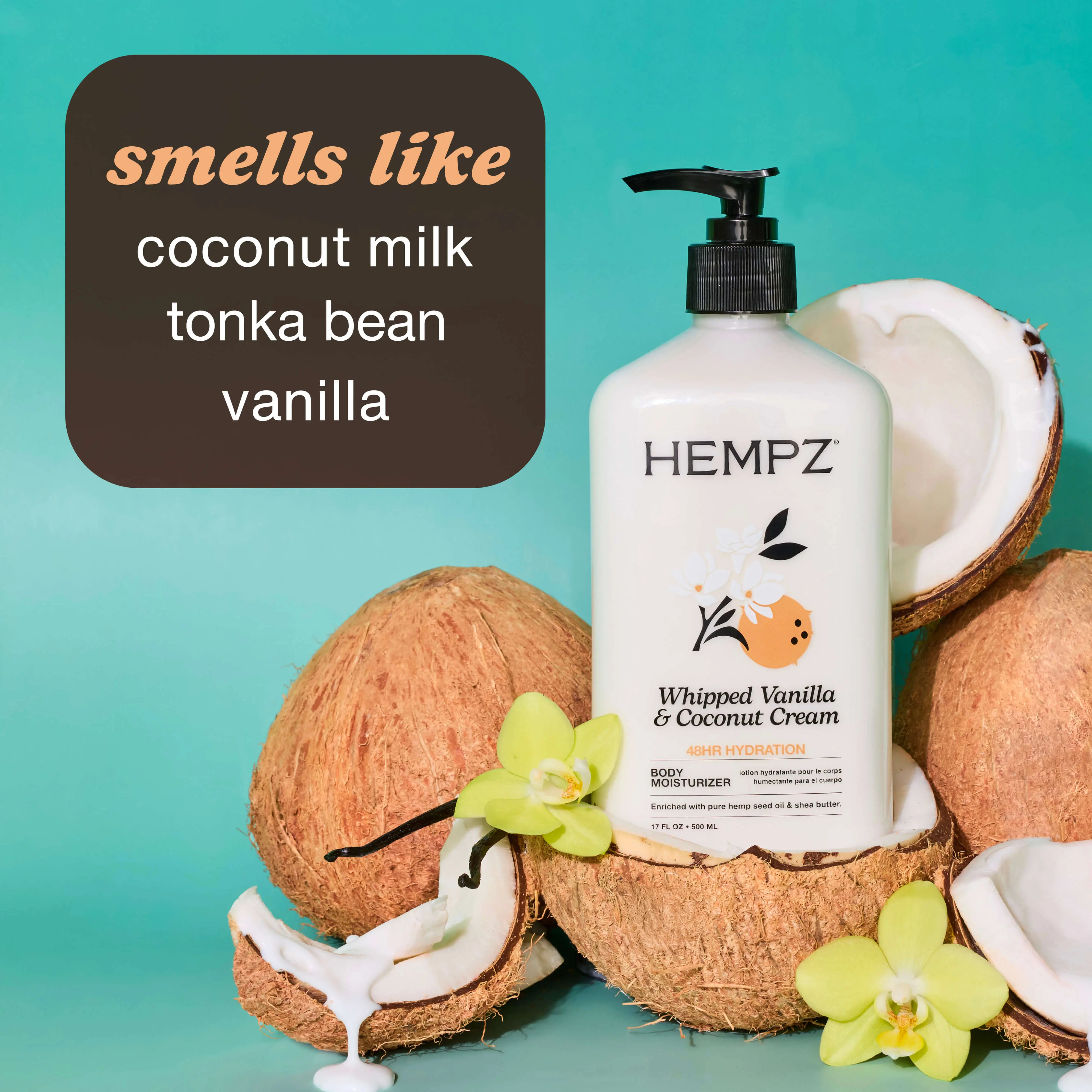 Whipped Vanilla & Coconut Cream Moisturizing Body Lotion - Image 3