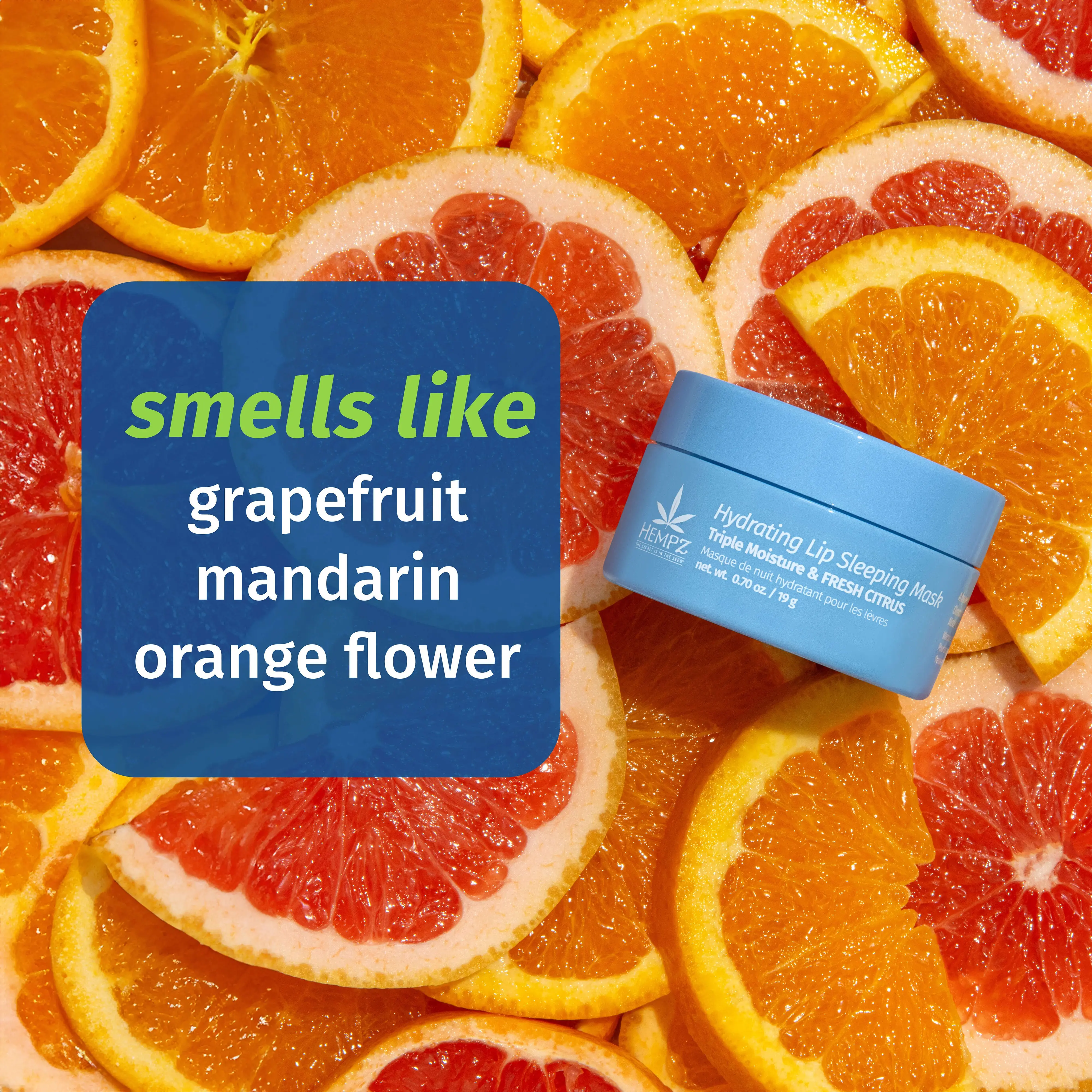 Triple Moisture Fresh Citrus Hydrating Lip Sleeping Mask - Image 2